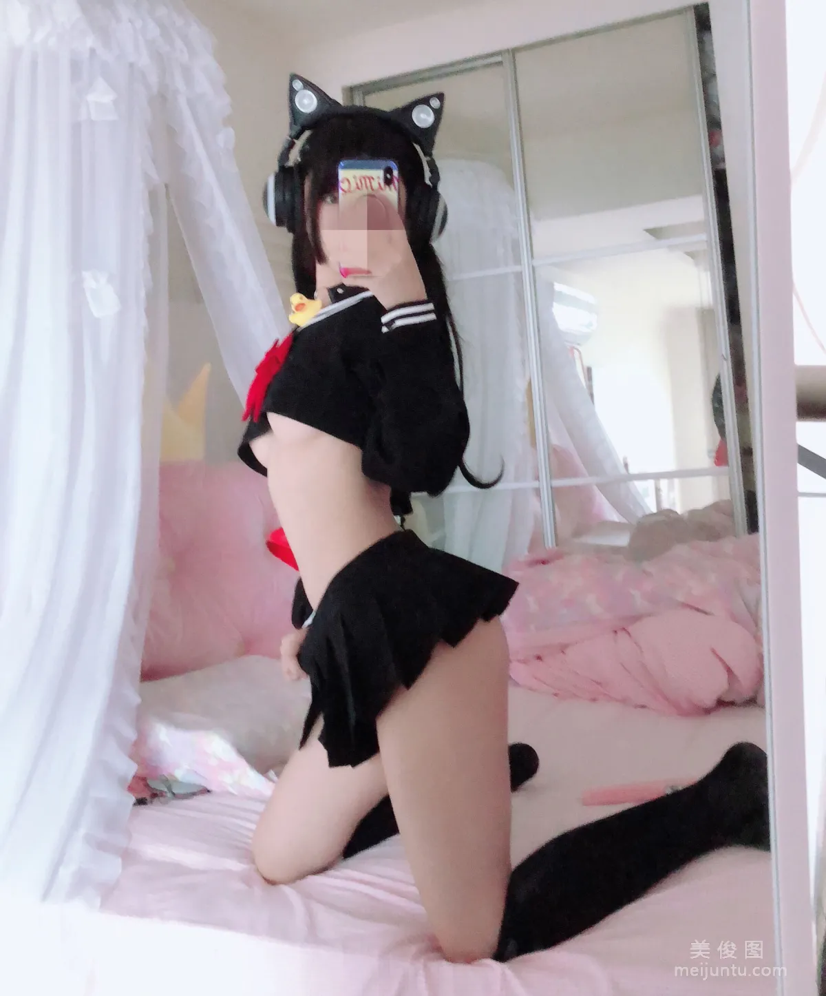 [網紅COSER] 桜井甯甯 - 半乳制服 寫真集 18