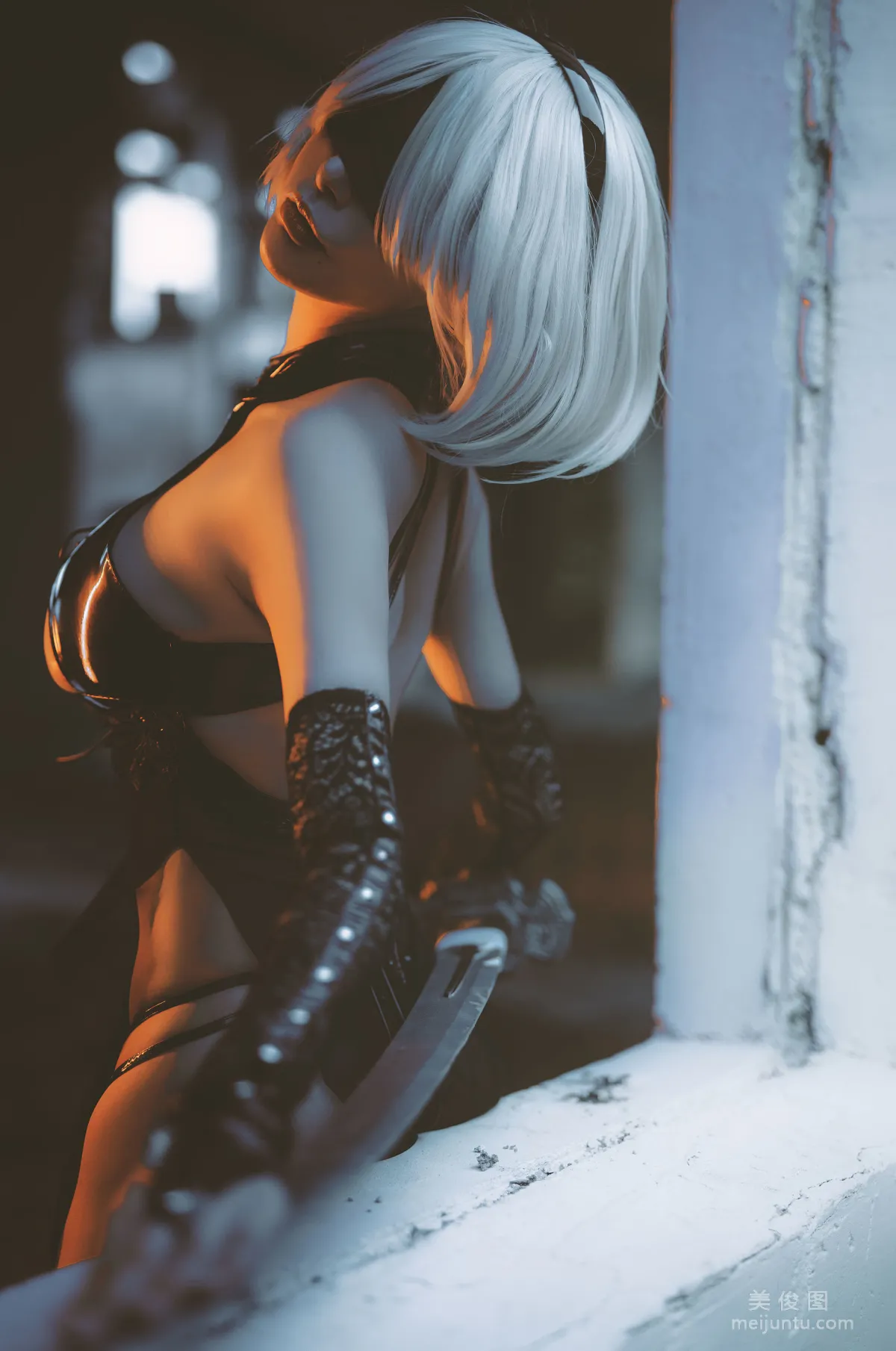 [網紅COSER] 秋和柯基(夏小秋秋秋) - 2B旗袍同人 20