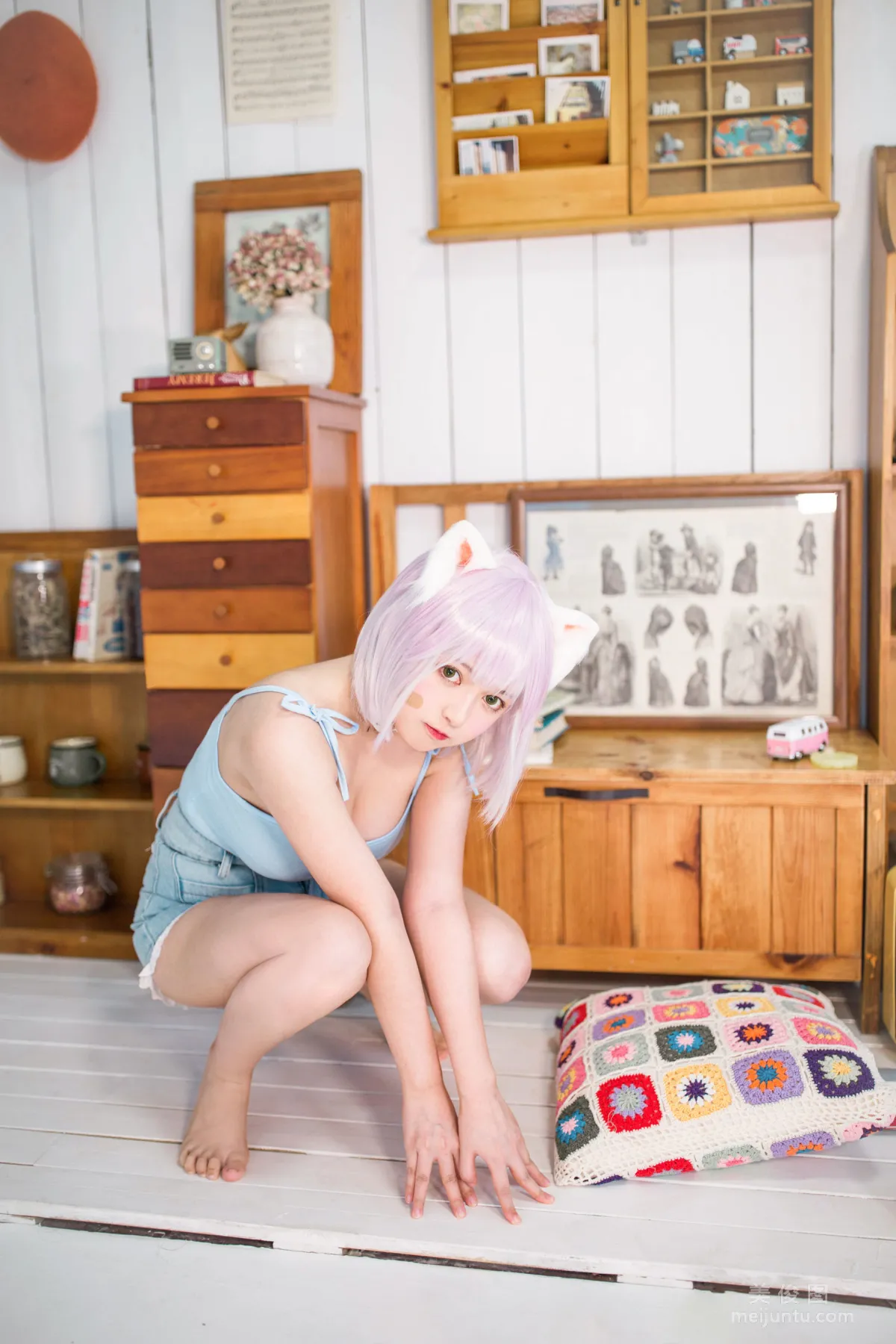 [網紅COSER] 黑貓貓OvO - 養貓小課堂 寫真集 30