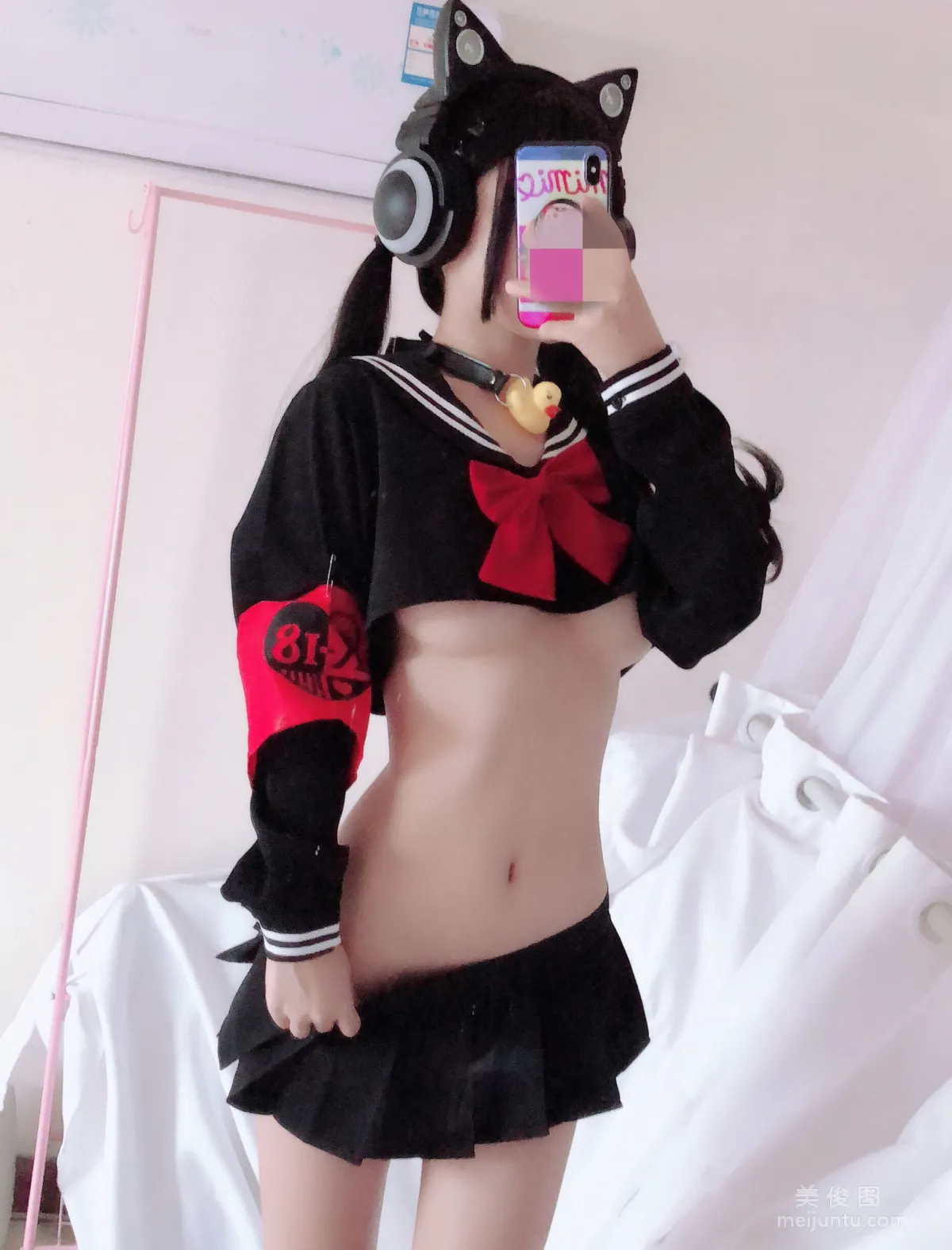[網紅COSER] 桜井甯甯 - 半乳制服 寫真集 23