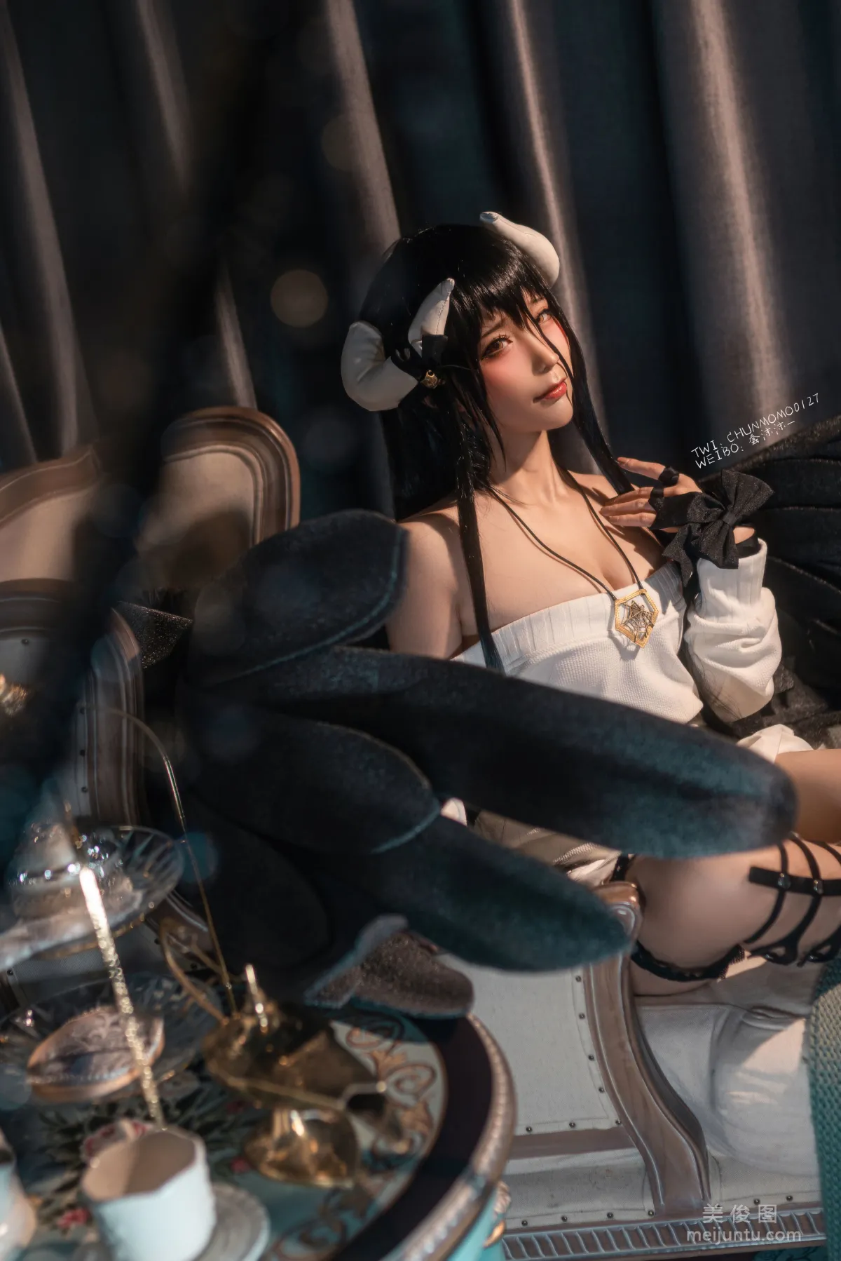 [网红COSER] 蠢沫沫 - 雅儿贝德毛衣 写真集2
