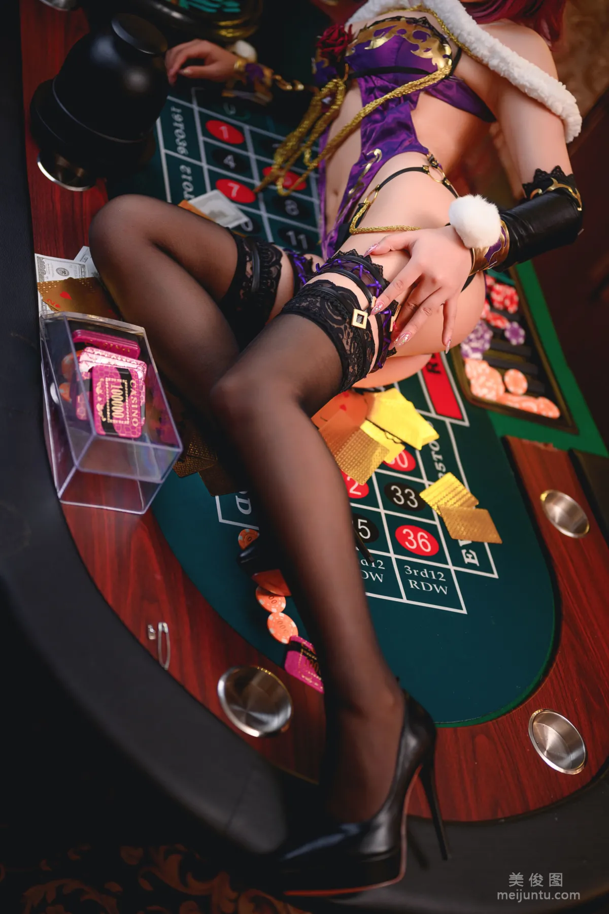 [網紅COSER] 二次元妹子抱走莫子aa - 兔女郎 寫真集 7