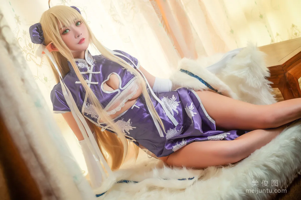 [網紅COSER] 高顔值coser念念_D - 半人馬旗袍 寫真集 6