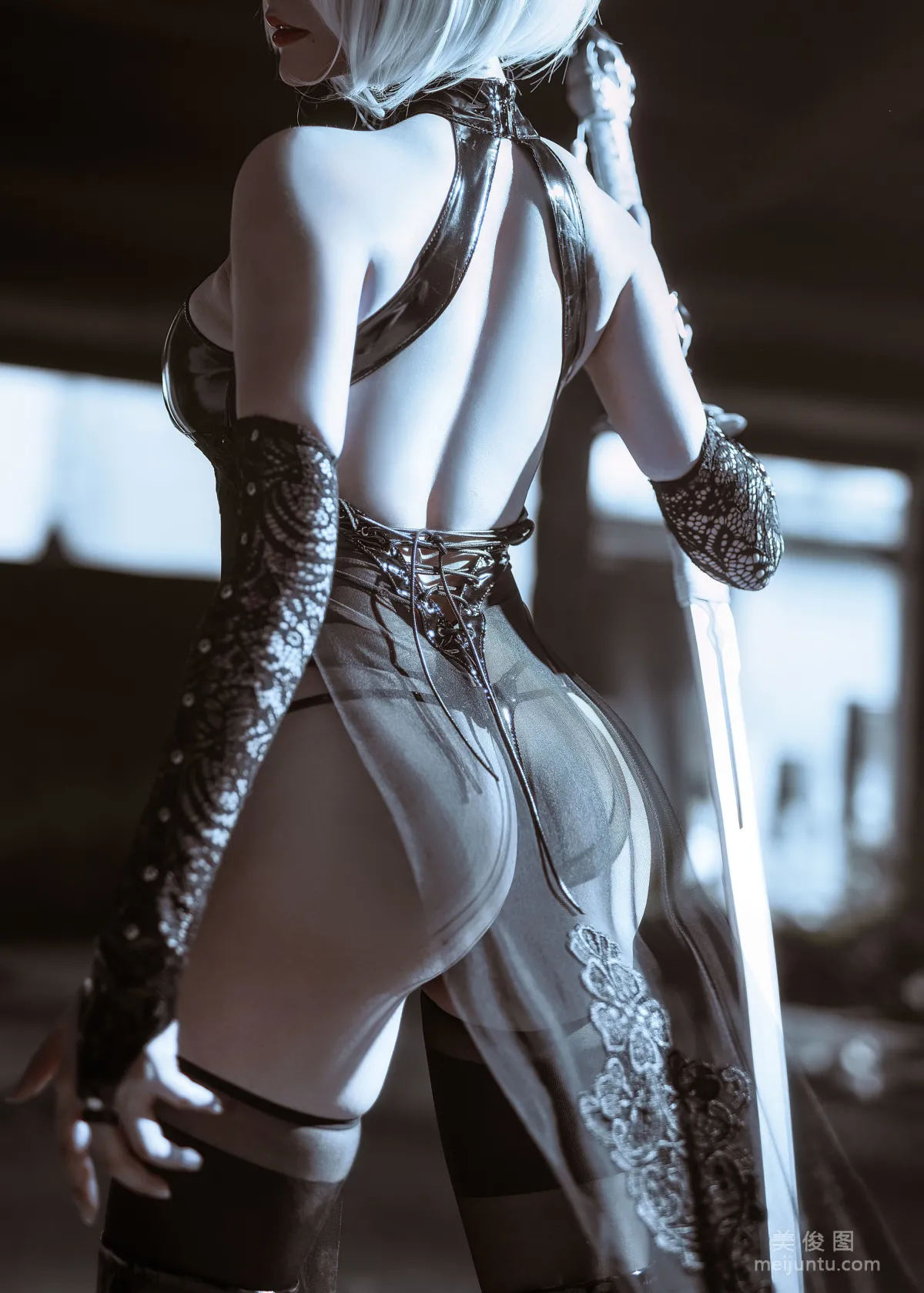 [網紅COSER] 秋和柯基(夏小秋秋秋) - 2B旗袍同人 7