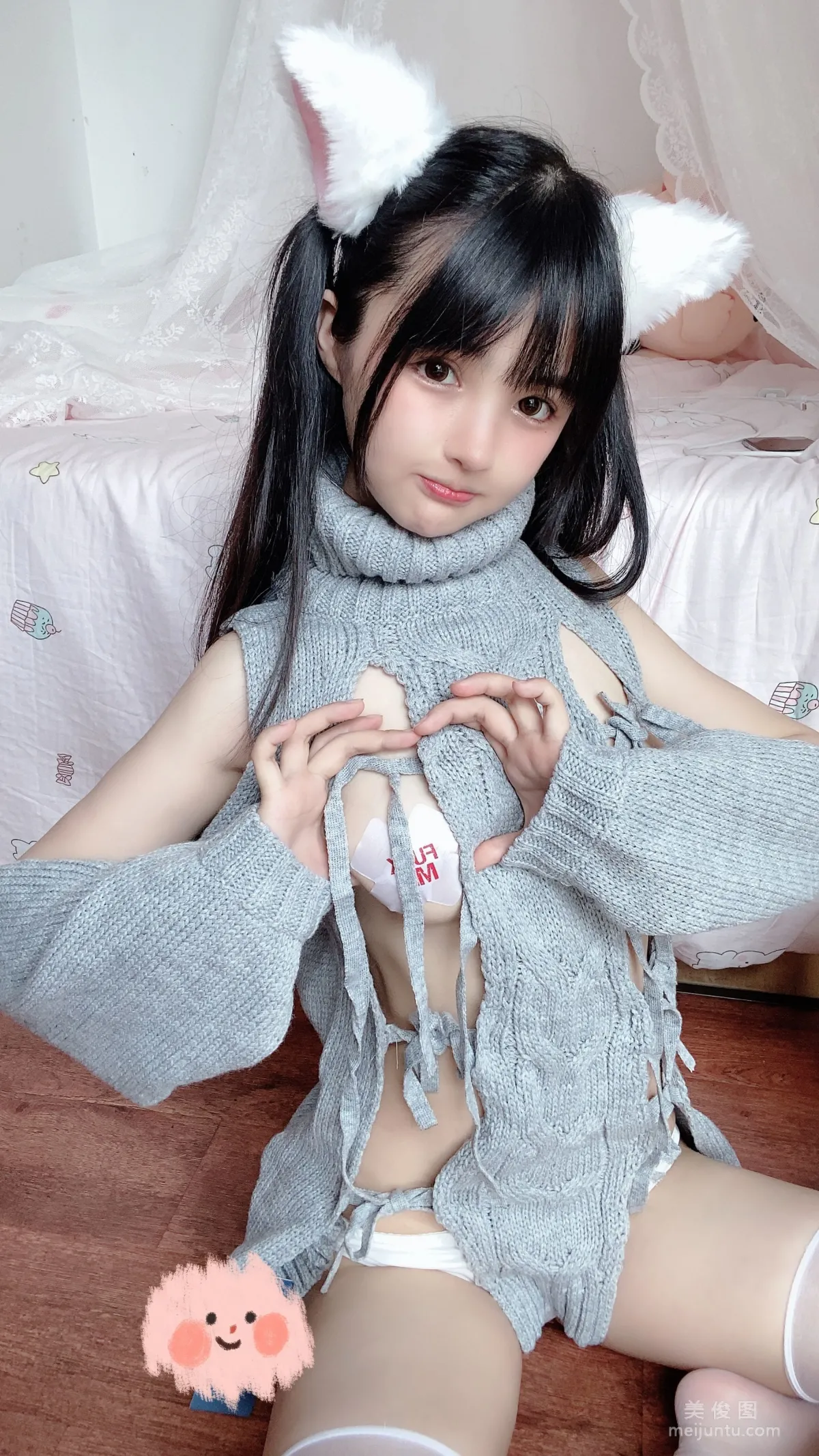 [網紅COSER] 桜井甯甯 - 白い貓ちゃん 寫真集 10
