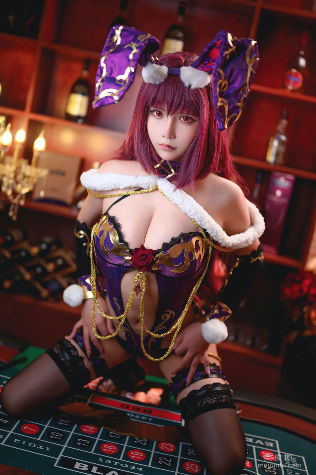 [網紅COSER] 二次元妹子抱走莫子aa - 兔女郎 寫真集 25