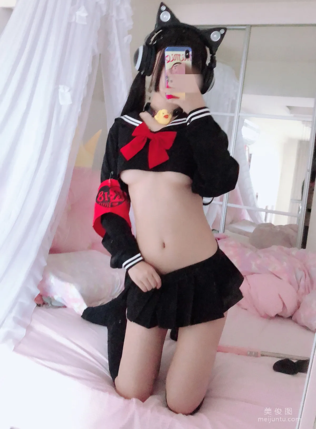[網紅COSER] 桜井甯甯 - 半乳制服 寫真集 57