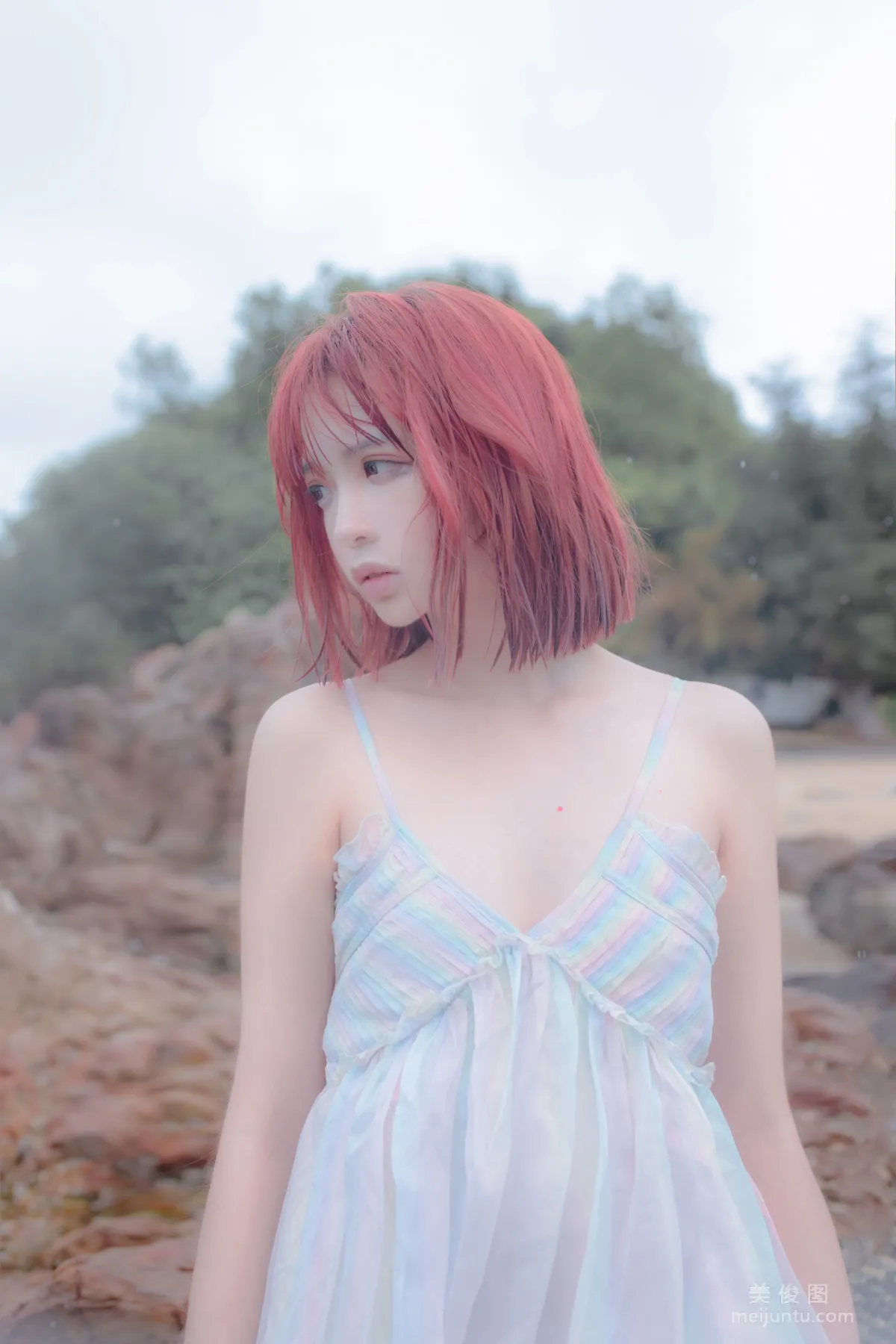 [網紅COSER] 瘋貓ss - 思緒之礁石人魚 寫真集 1