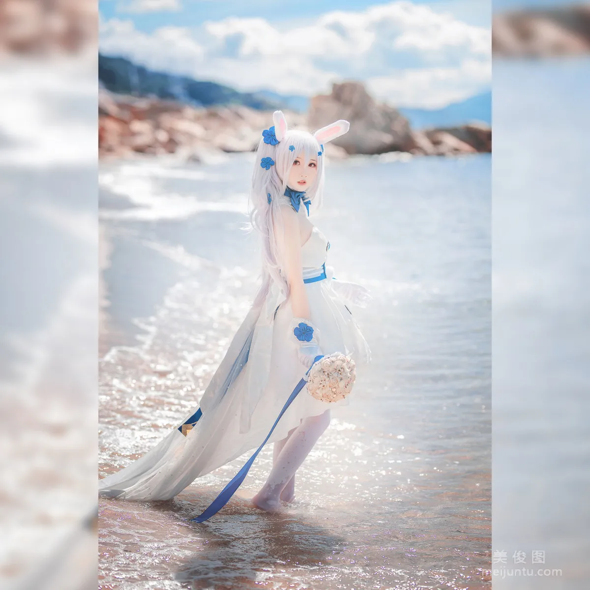 [網紅COSER] 面餅仙兒 - 拉菲婚紗 寫真集 10