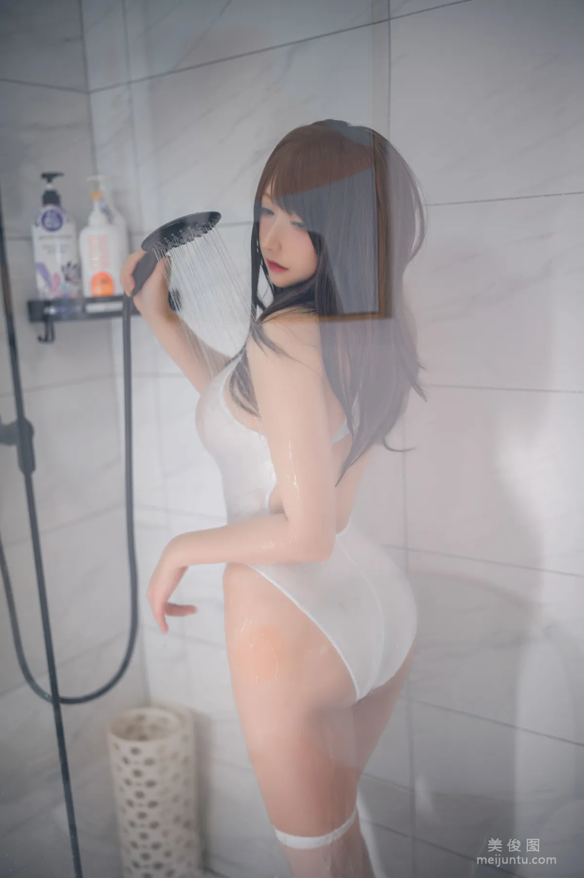 [網紅COSER] 念念_D - 白色競泳 寫真集 3
