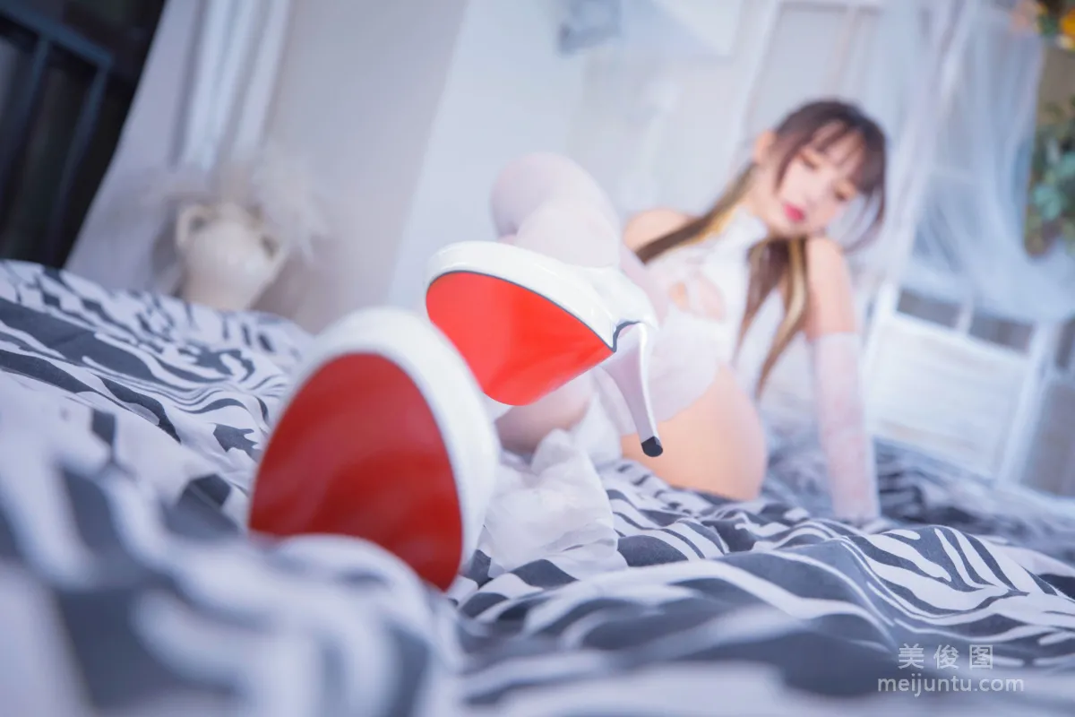 [網紅COSER] 神楽闆真冬之風と月-白旗袍 寫真集 55