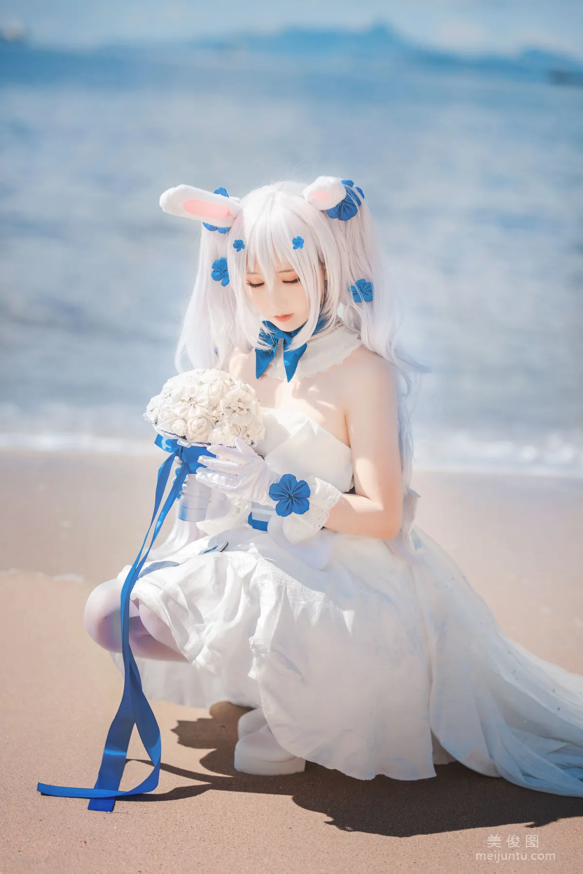 [网红COSER] 面饼仙儿 - 拉菲婚纱 写真集9