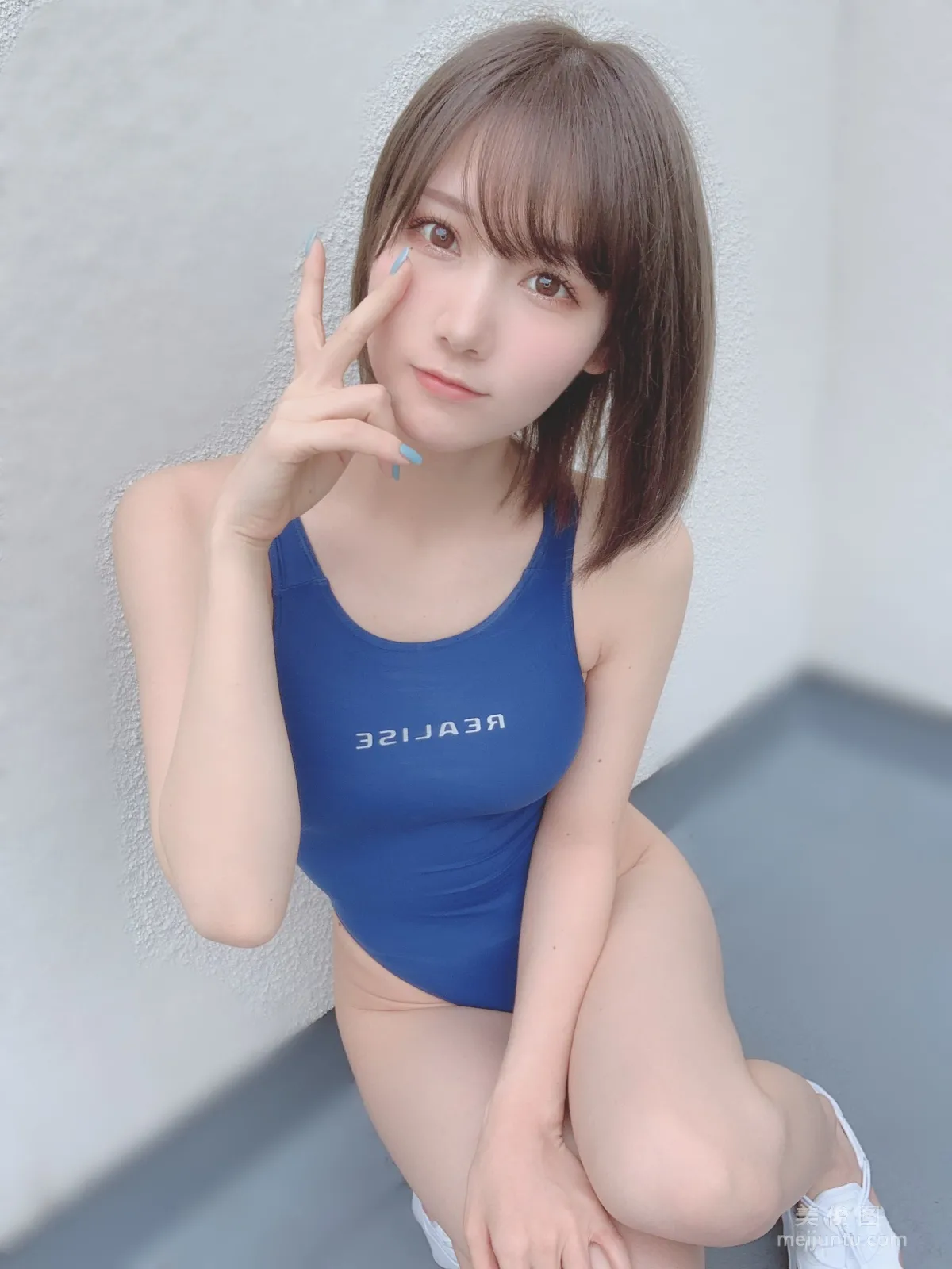 日本甜美COSERけんけん[fantia] 競泳水着 29