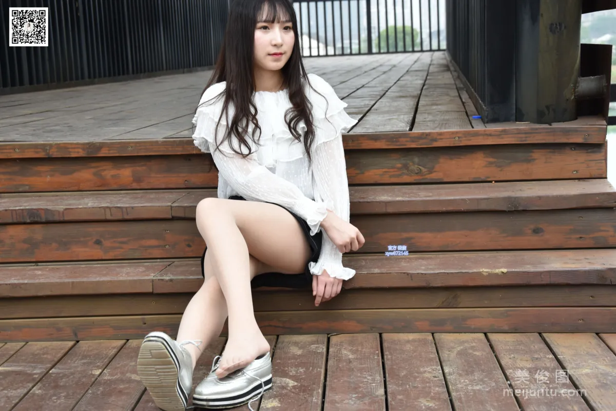 [大生模拍] No.015 琦琦 - 公園裡的短裙肉絲 53