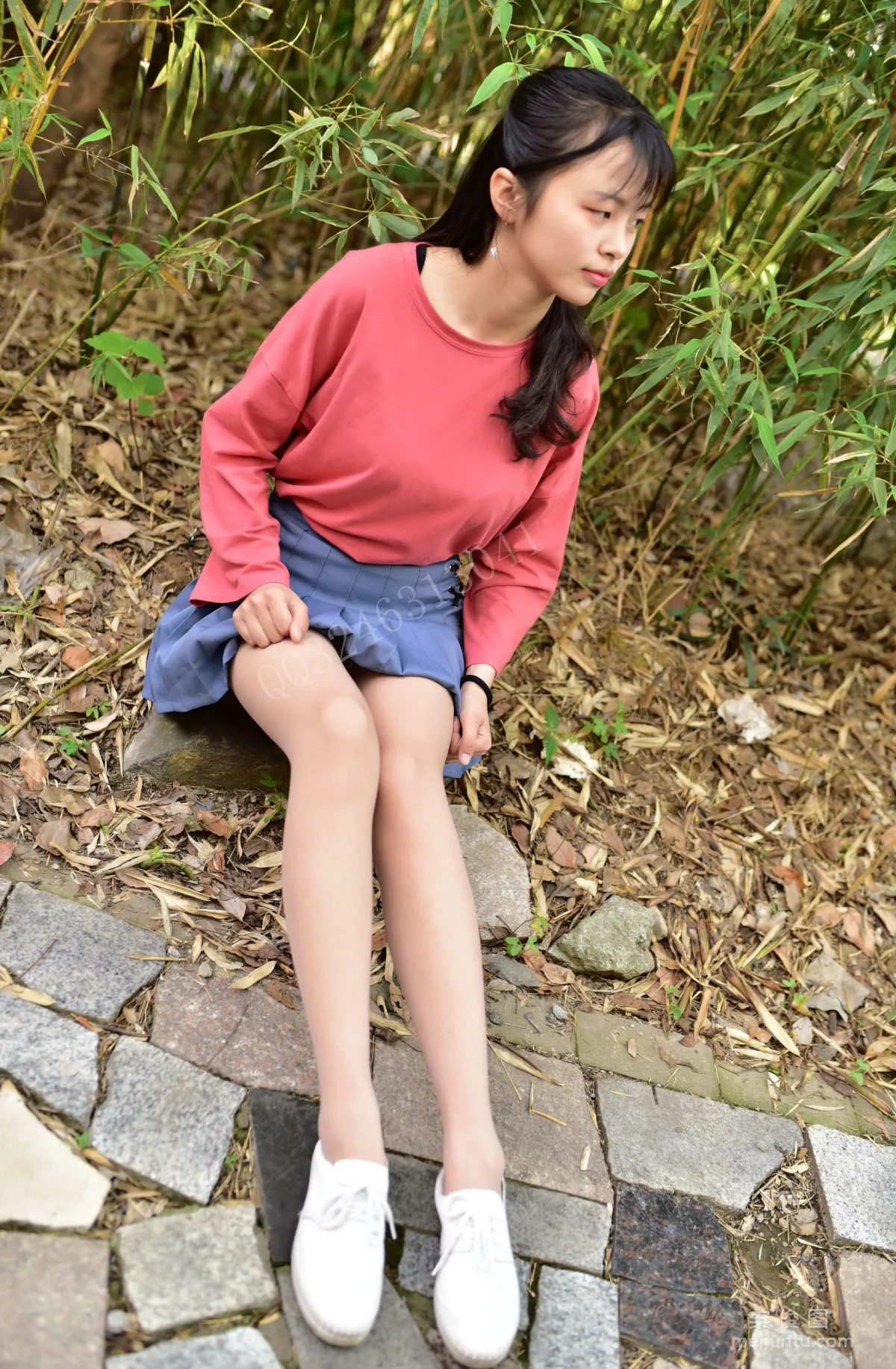[大生模拍] No.035 晶晶 - 小清新肉絲 14