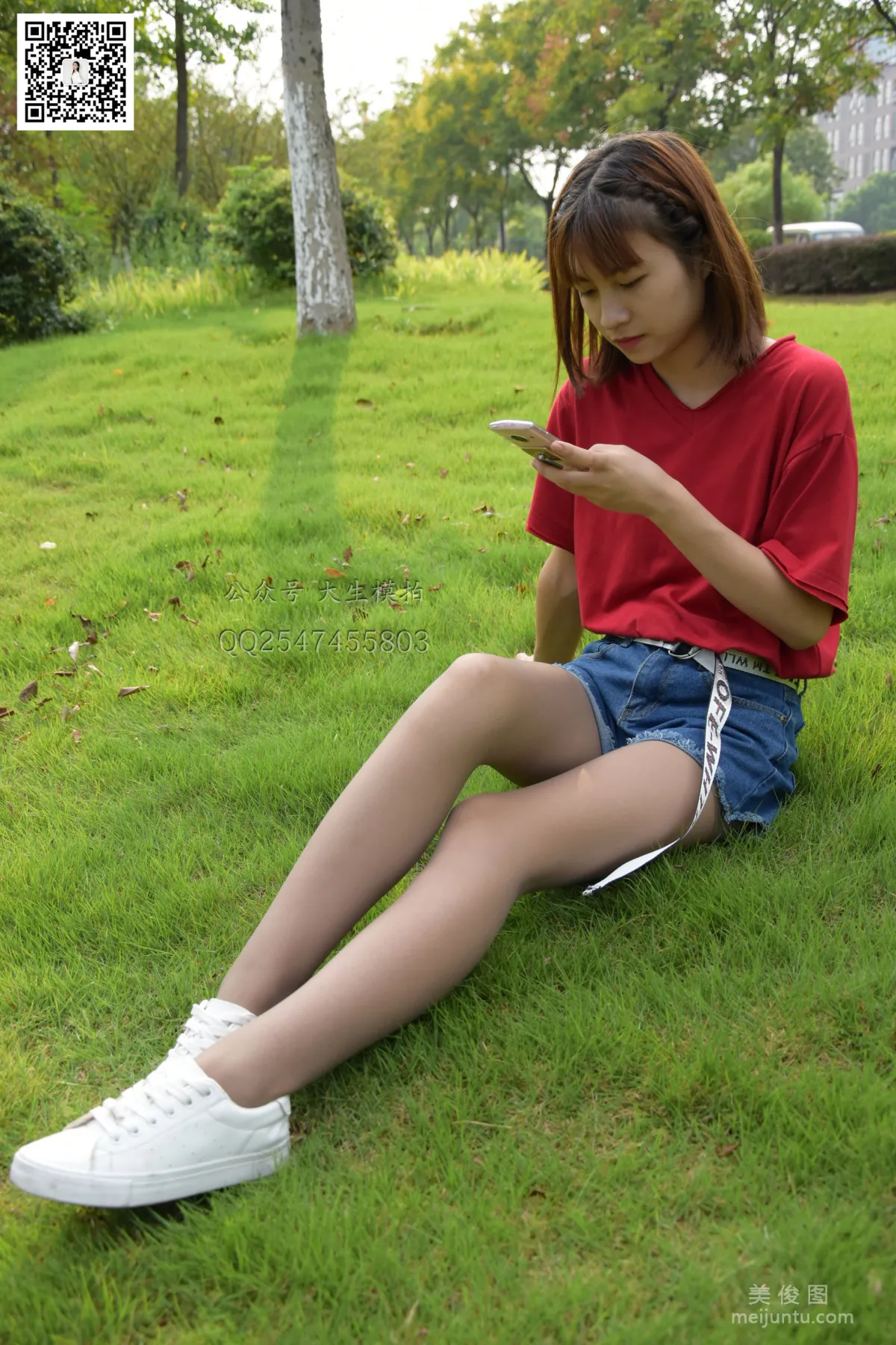 [大生模拍] No.030 圆圆 - 草地小妖精2