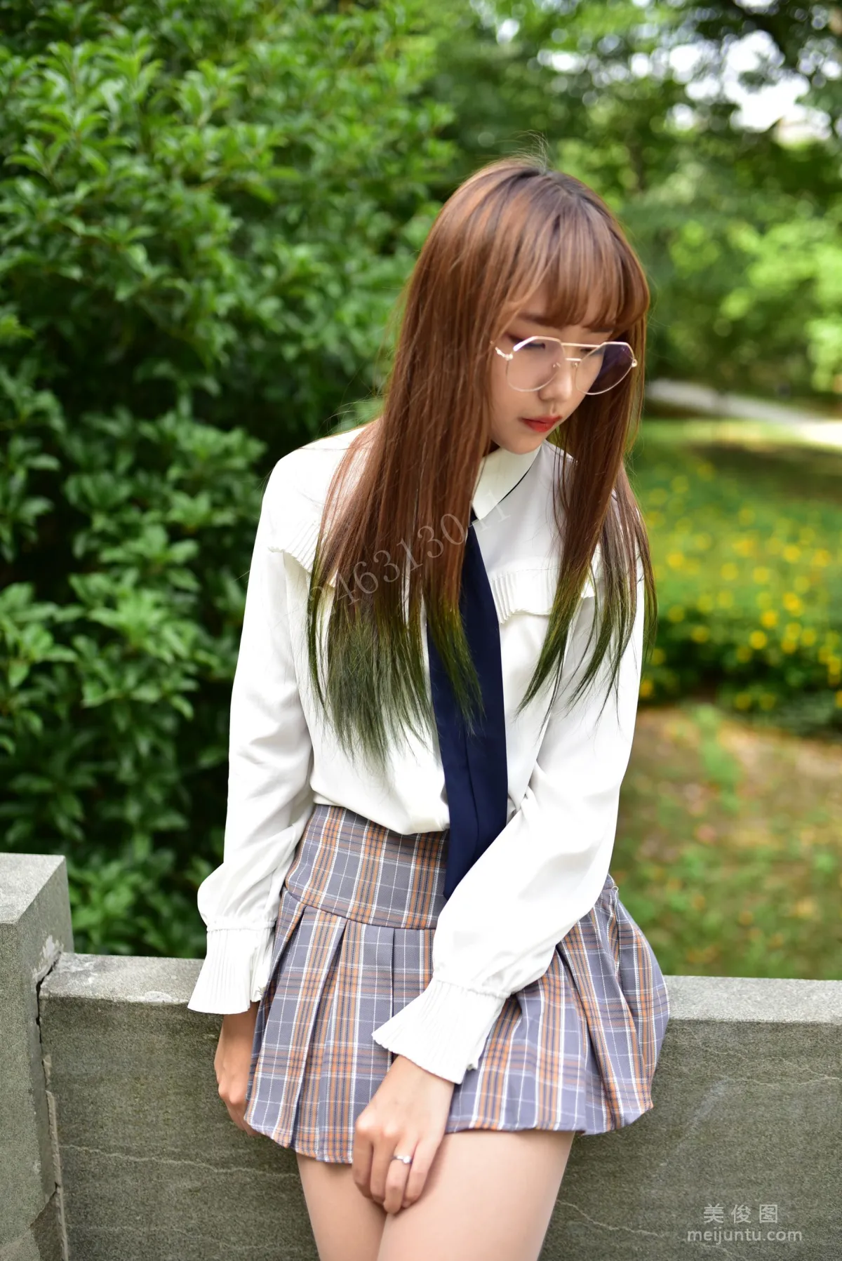 [大生模拍] No.036 小蕊 - 蘇格蘭情調小短裙 2