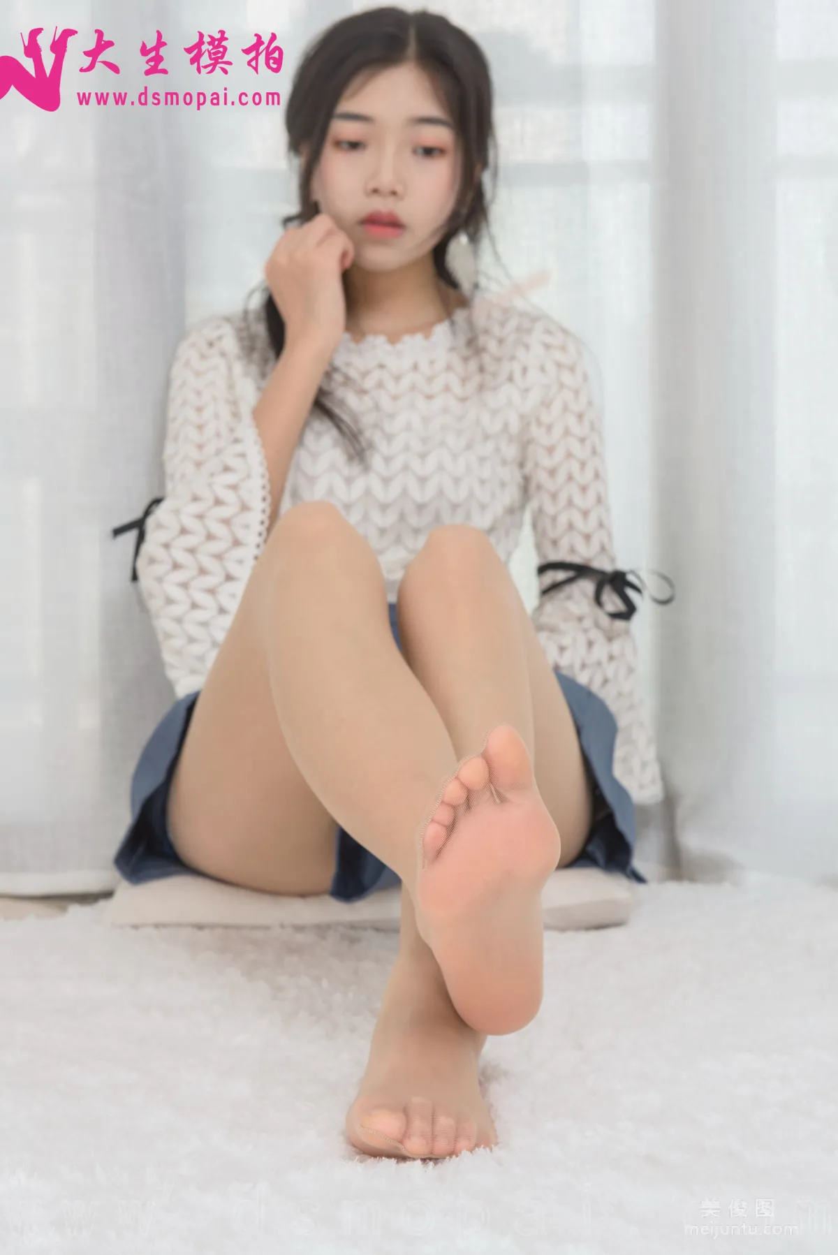 [大生模拍] No.126 花花 - 超美嫩足36