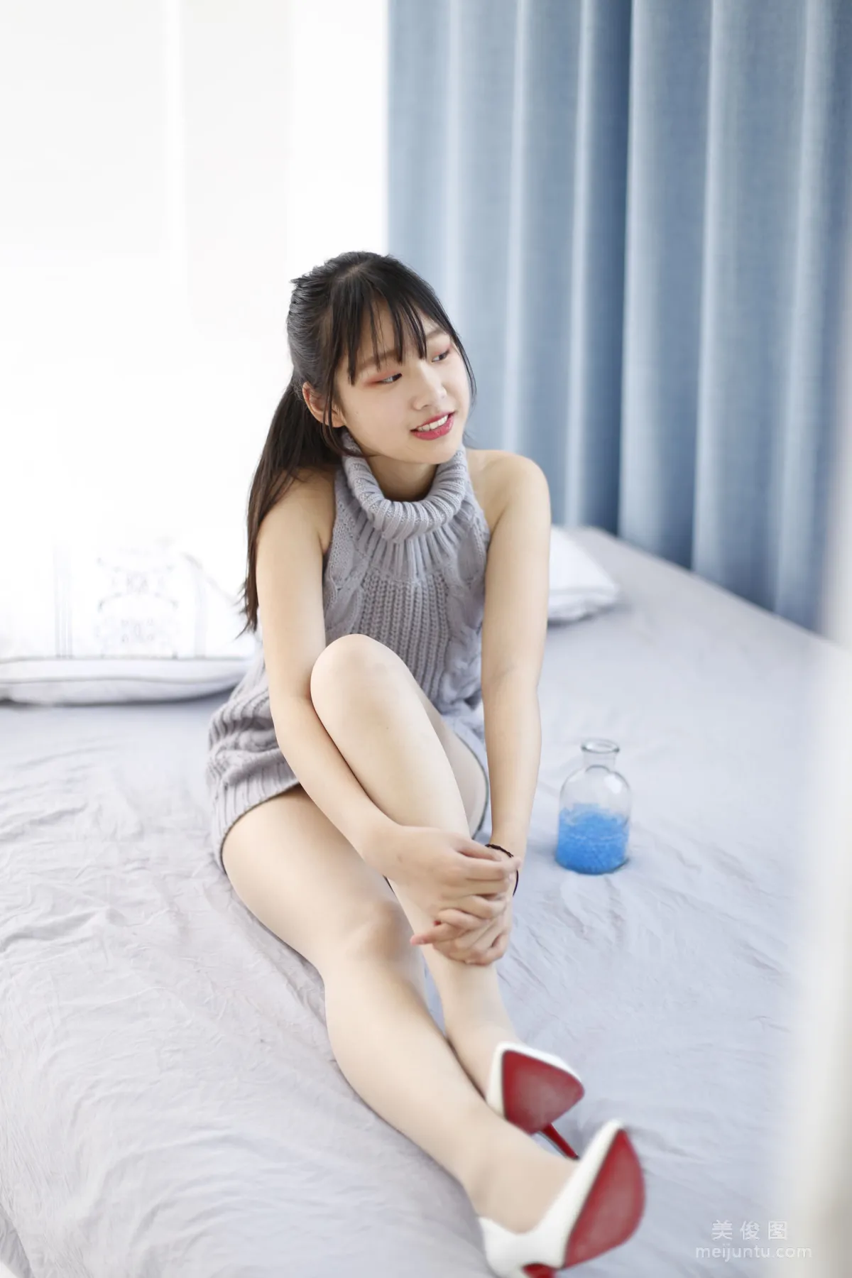 [奈絲] NO.098 蛋白粉 - 挂脖毛衣了解一下 13