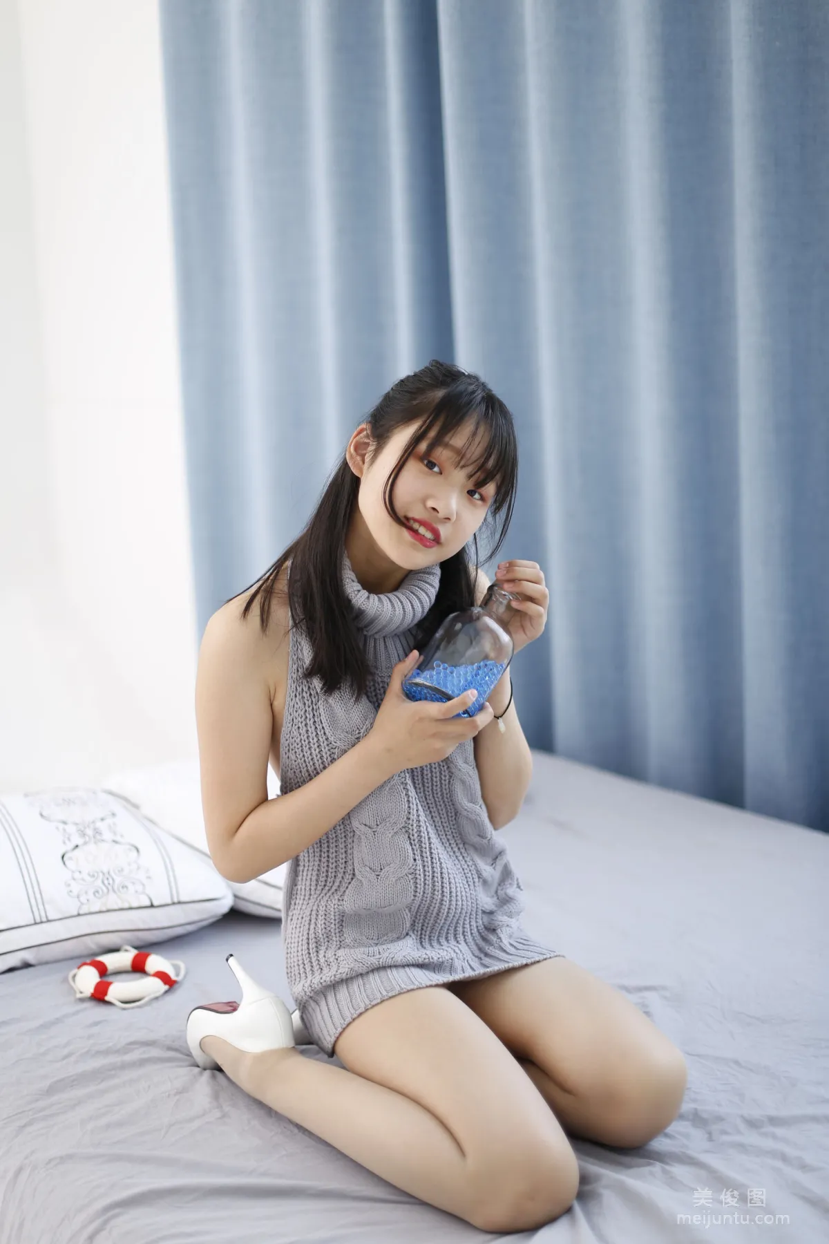 [奈絲] NO.098 蛋白粉 - 挂脖毛衣了解一下 6