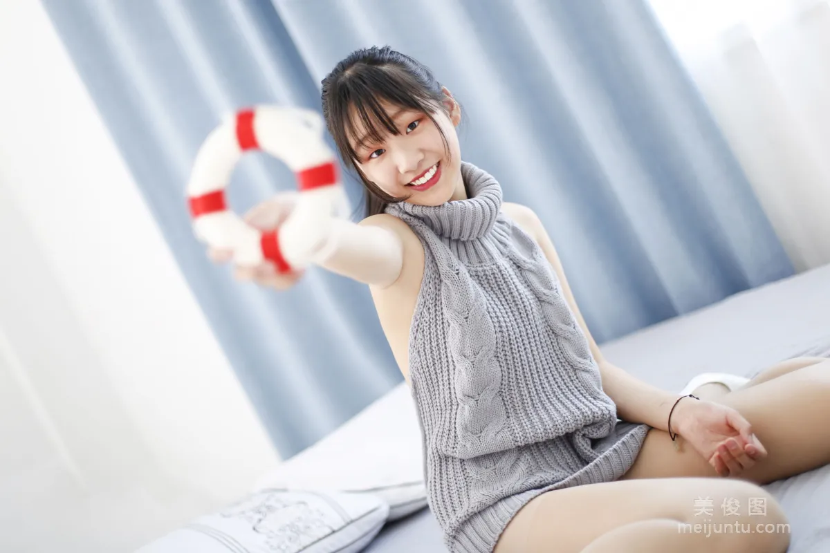 [奈絲] NO.098 蛋白粉 - 挂脖毛衣了解一下 3