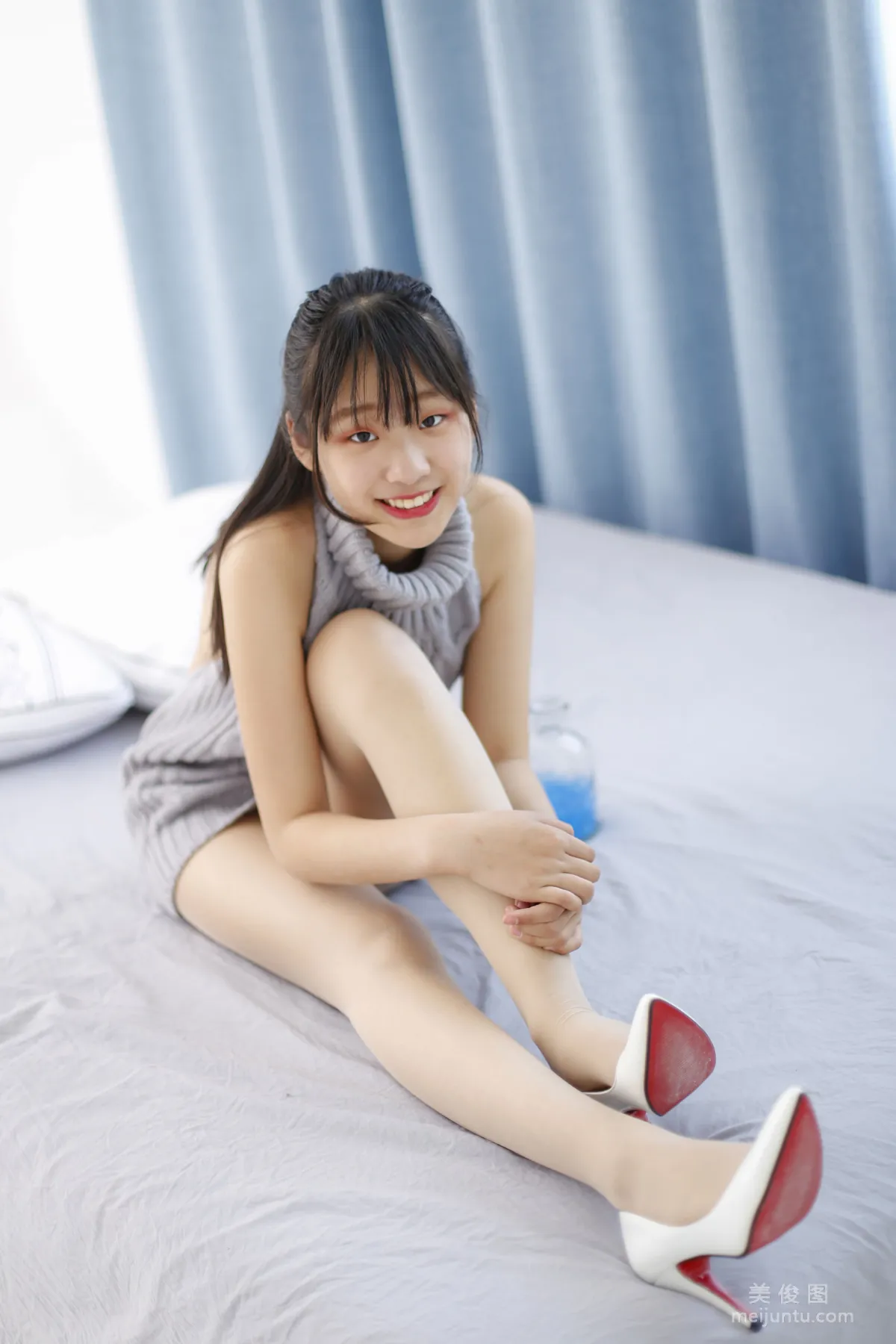 [奈絲] NO.098 蛋白粉 - 挂脖毛衣了解一下 12