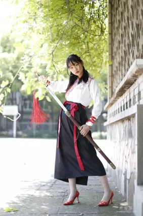 [奈絲] NO.085 蛋白粉 - 漢服#俠骨柔情