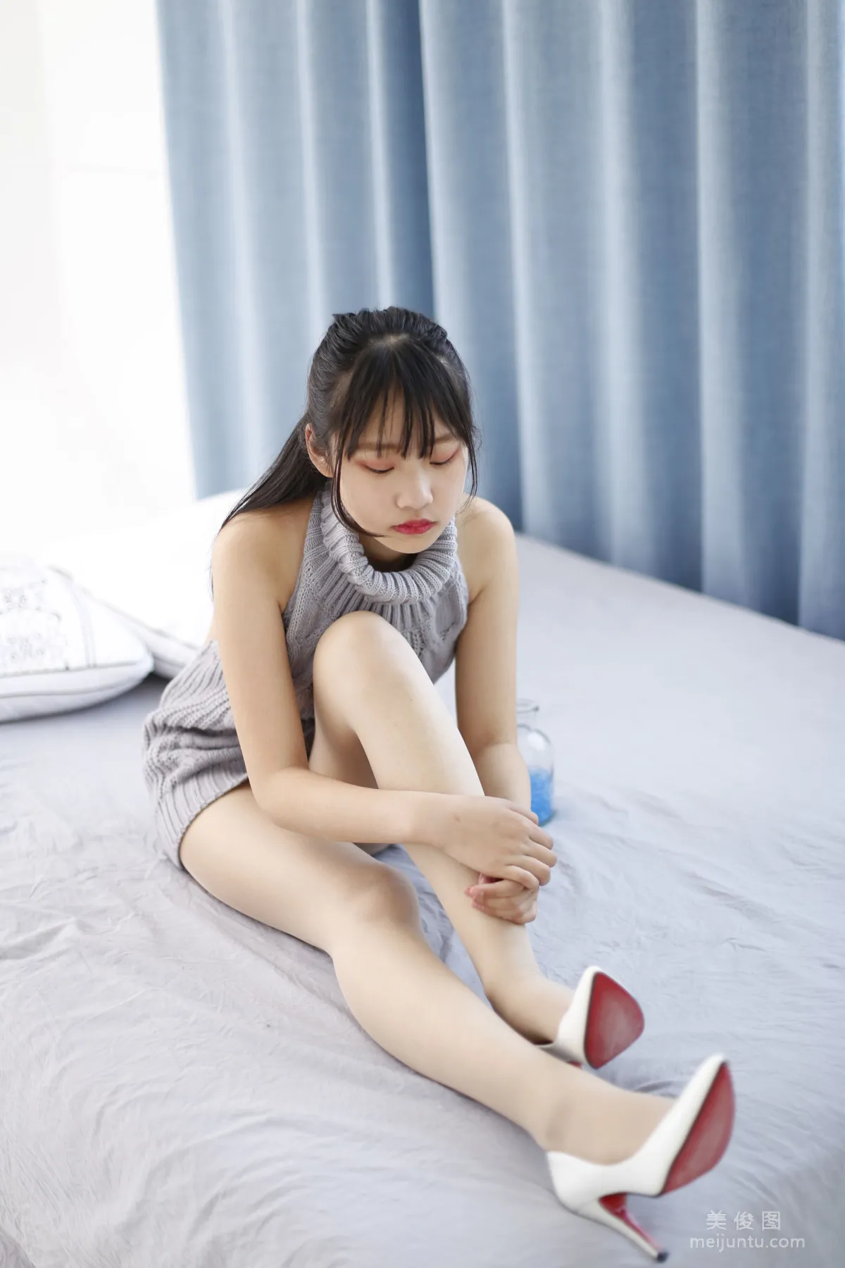 [奈絲] NO.098 蛋白粉 - 挂脖毛衣了解一下 11