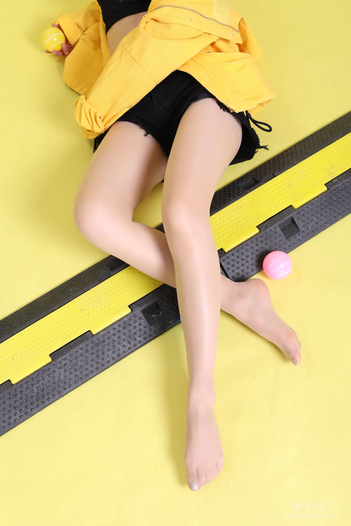 [奈絲] NO.021 高高 - 黃橙色的運動系少女 27