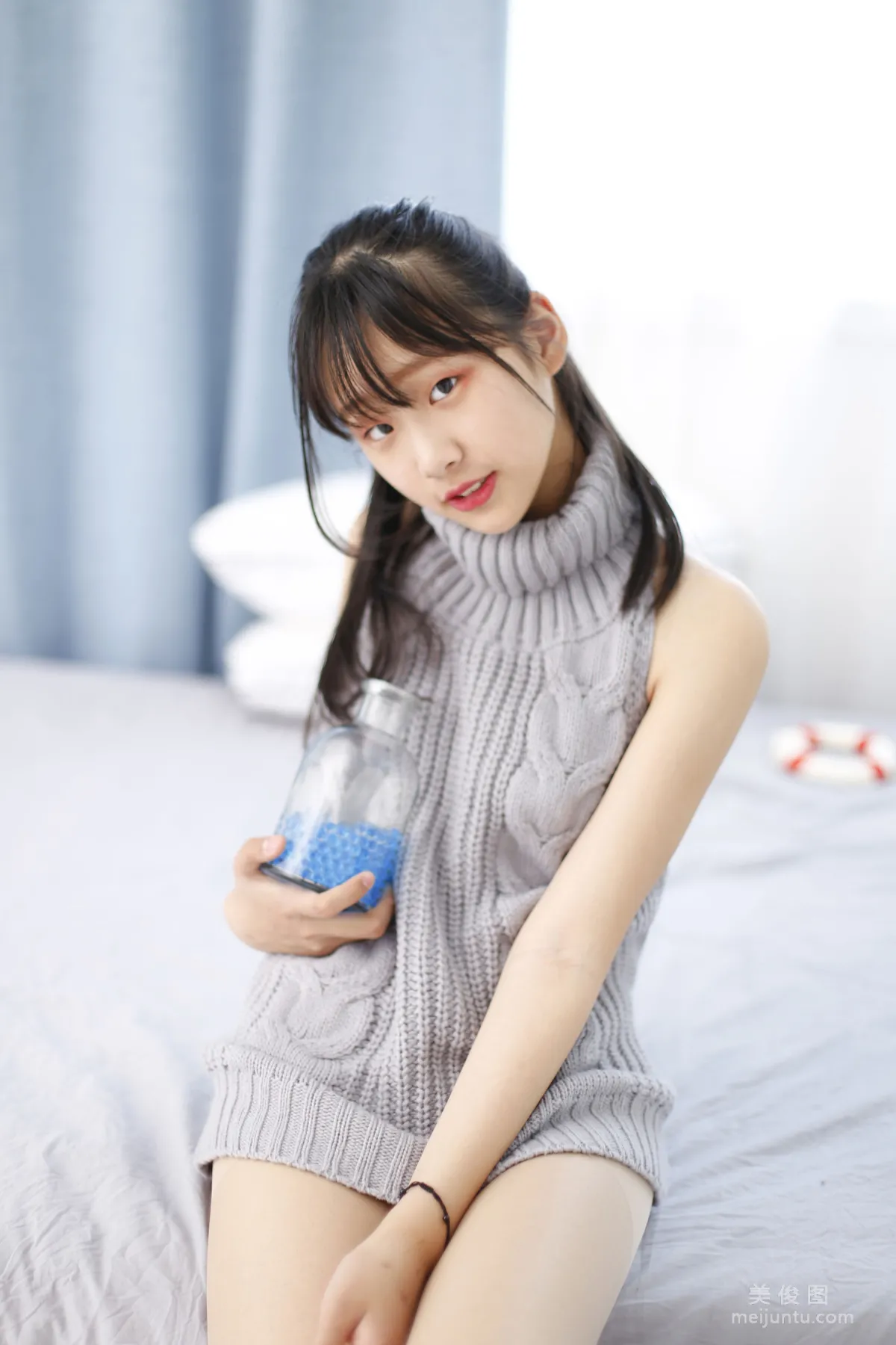 [奈絲] NO.098 蛋白粉 - 挂脖毛衣了解一下 32
