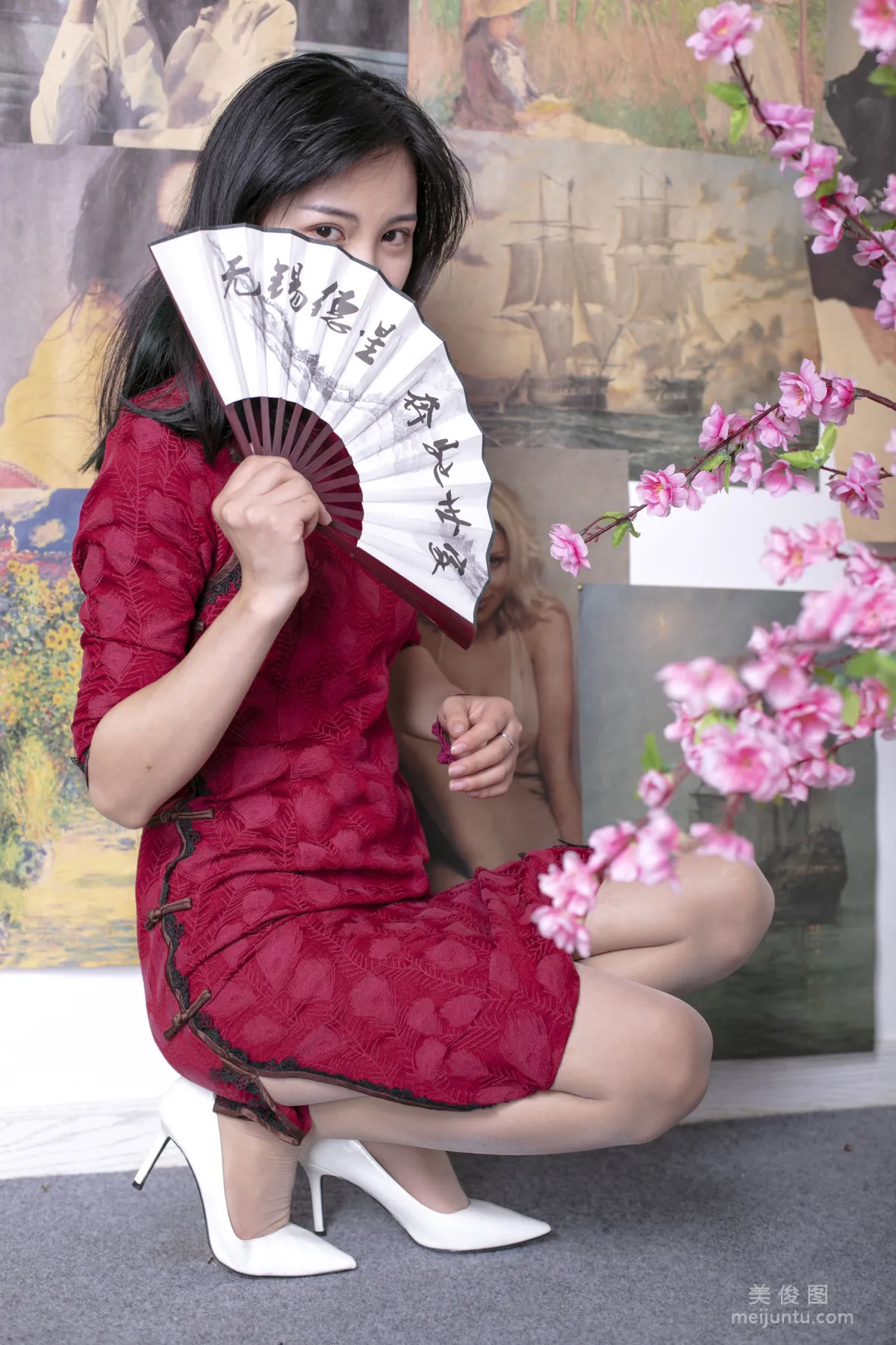 [奈絲] NO.149 小啊刀 - 複古盤口旗袍裝 32