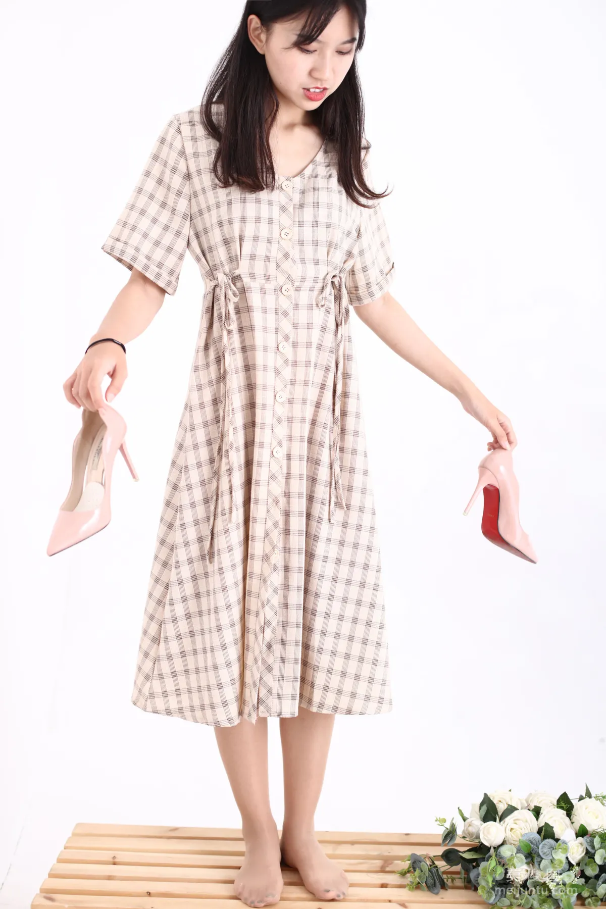 [奈絲] NO.128 小橙子 - 80年代的複古襯衫裙 26