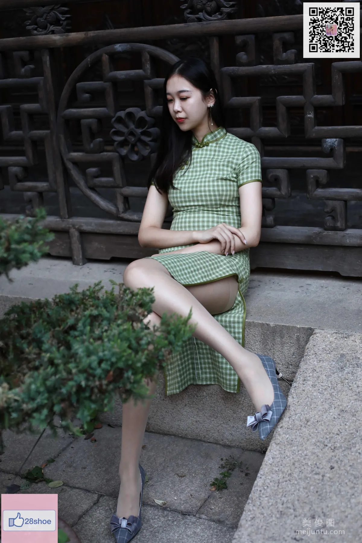 [奈丝] NO.151 乐乐 - 修长美腿配肉丝25