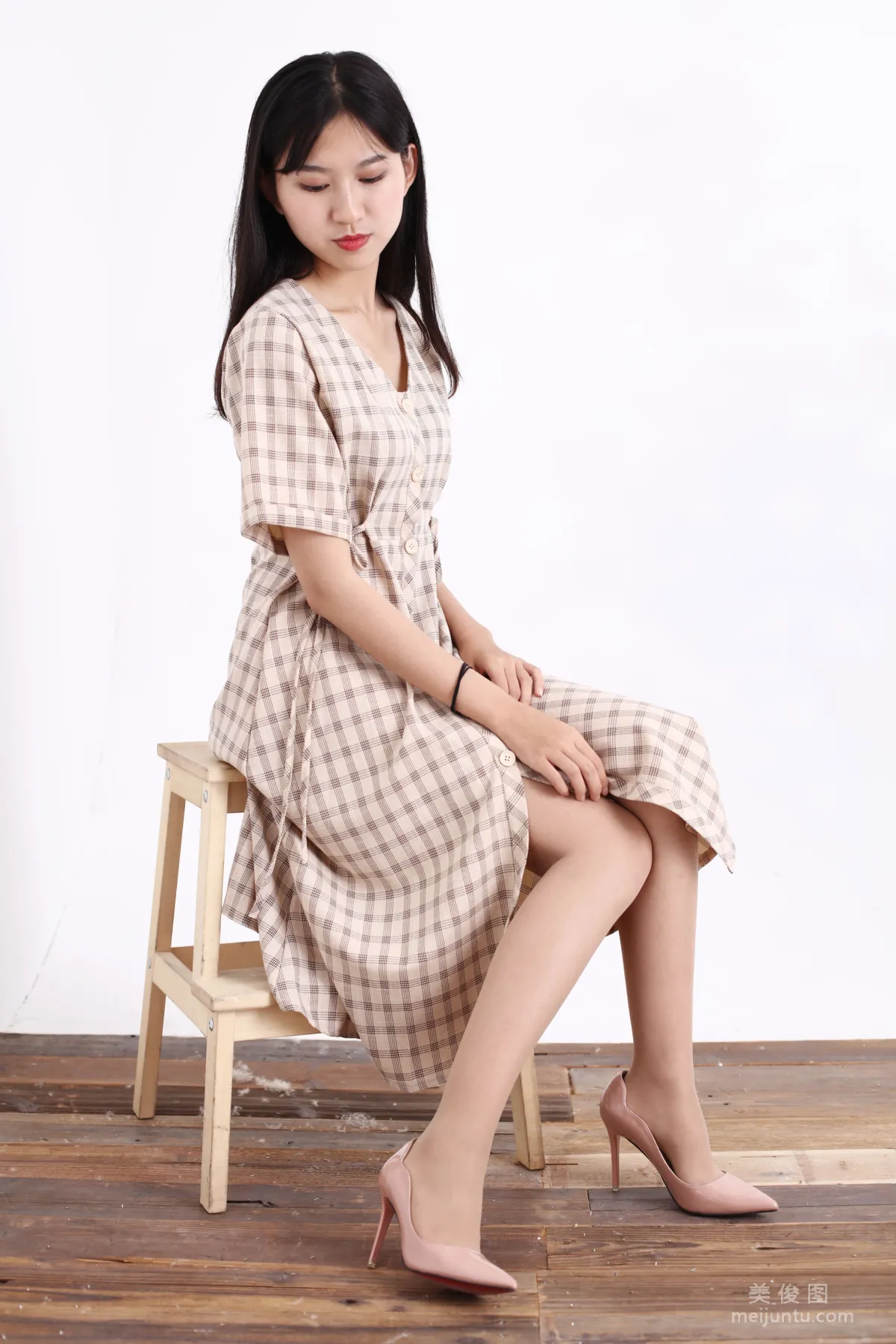 [奈絲] NO.128 小橙子 - 80年代的複古襯衫裙 1