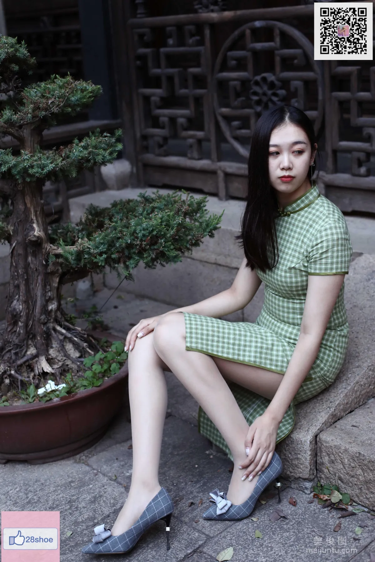 [奈丝] NO.151 乐乐 - 修长美腿配肉丝17