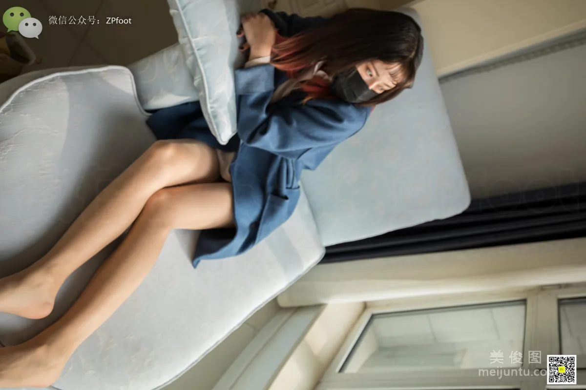 [山茶攝影LSS] NO.065 冬日裡的超薄絲 寫真套圖 83