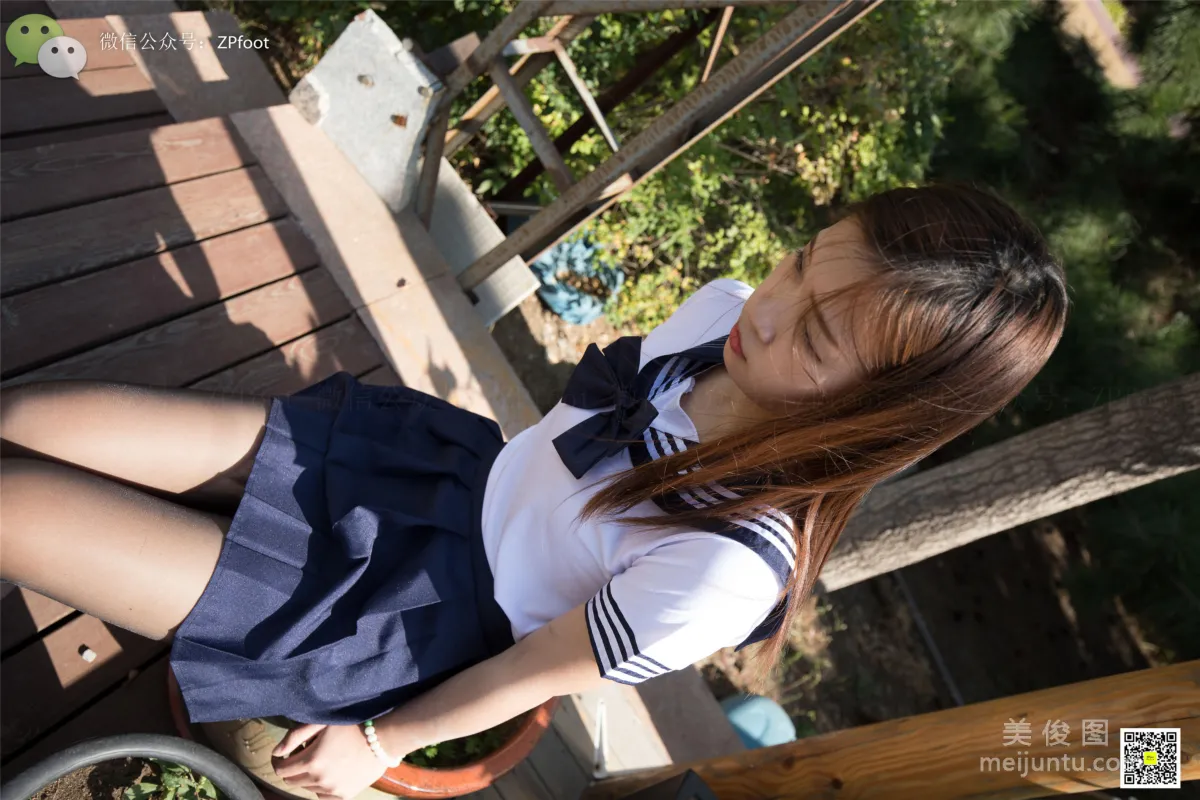 [山茶攝影LSS] NO.068 戶外脫絲的小妹 寫真套圖 14