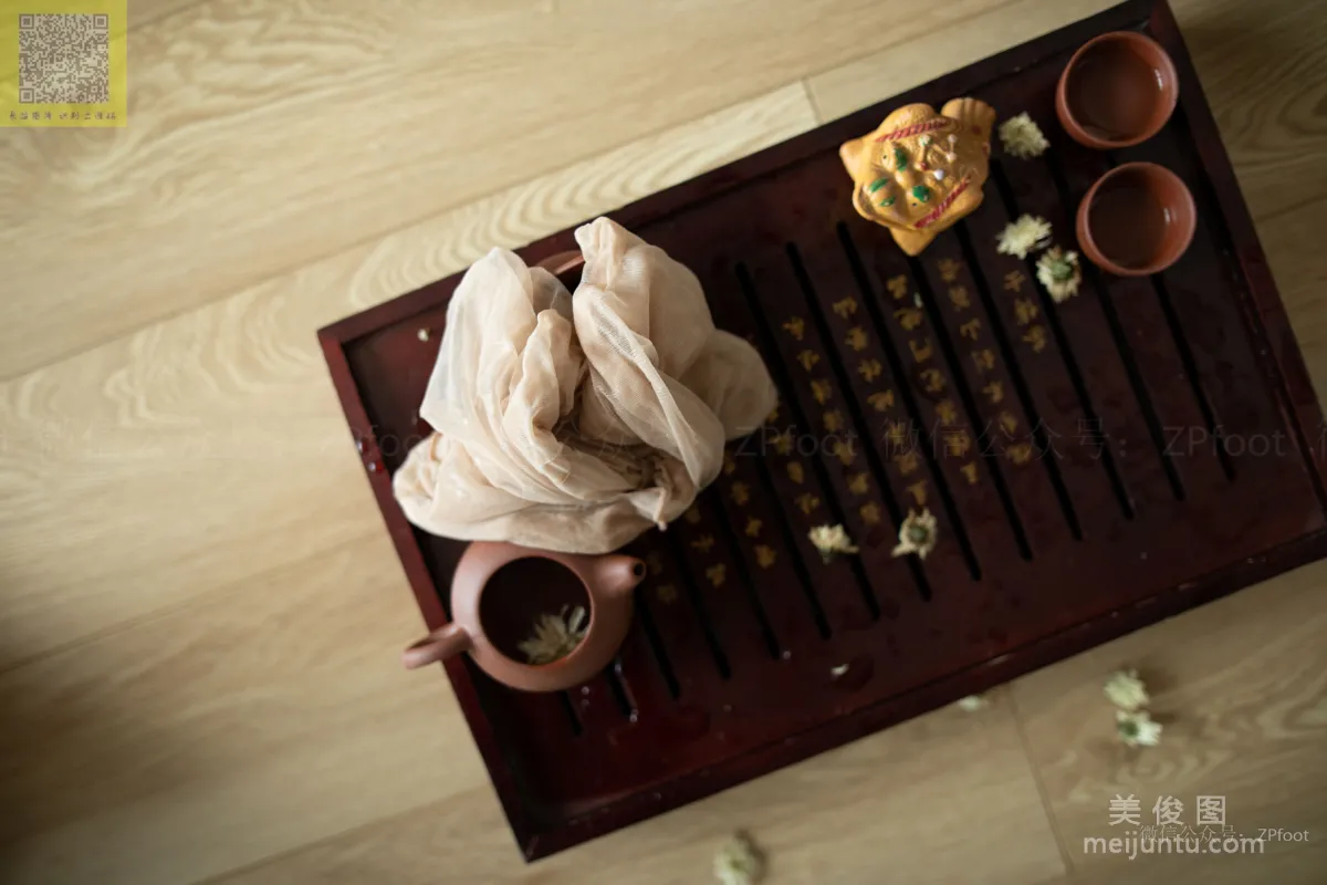 [山茶攝影LSS] NO.126 絲襪泡茶 寫真套圖 85