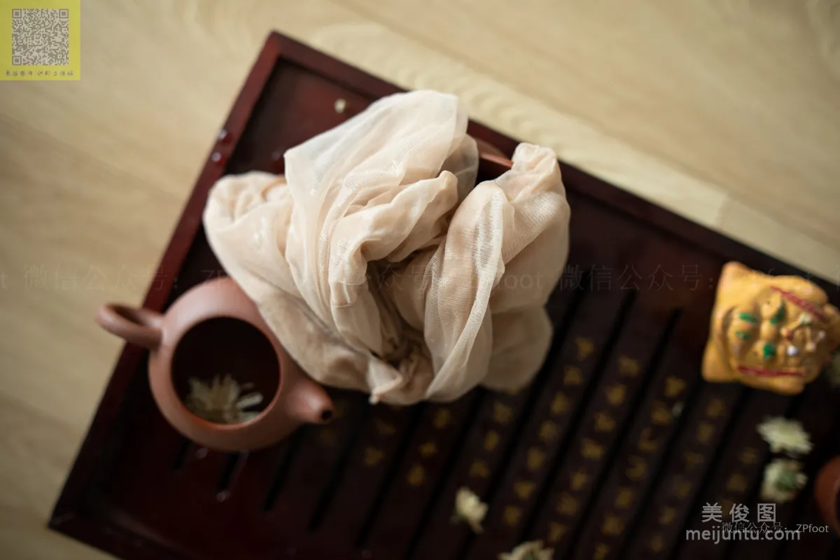 [山茶攝影LSS] NO.126 絲襪泡茶 寫真套圖 84