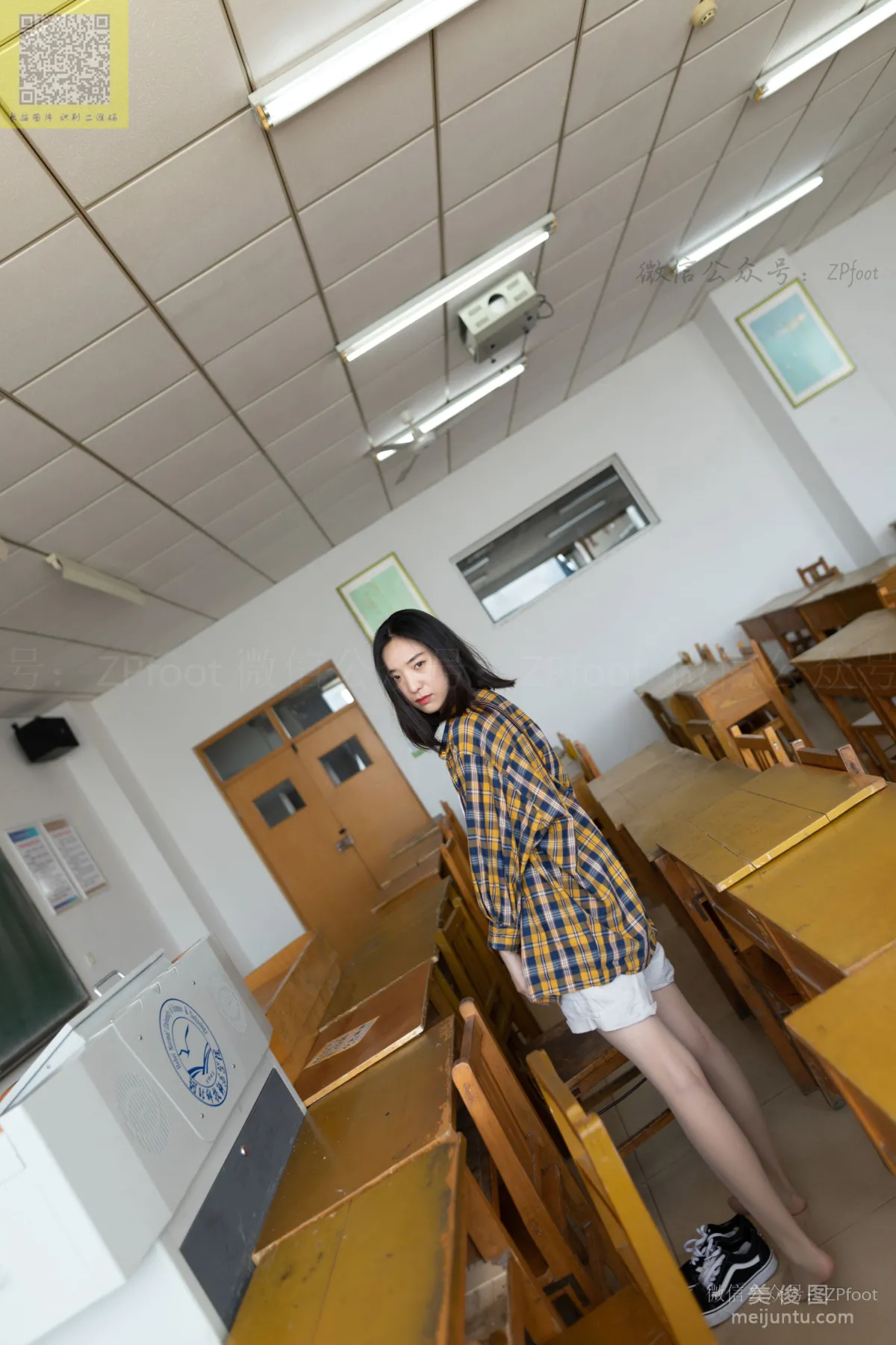 [山茶攝影LSS] NO.123 學妹綿襪肉絲 寫真套圖 70