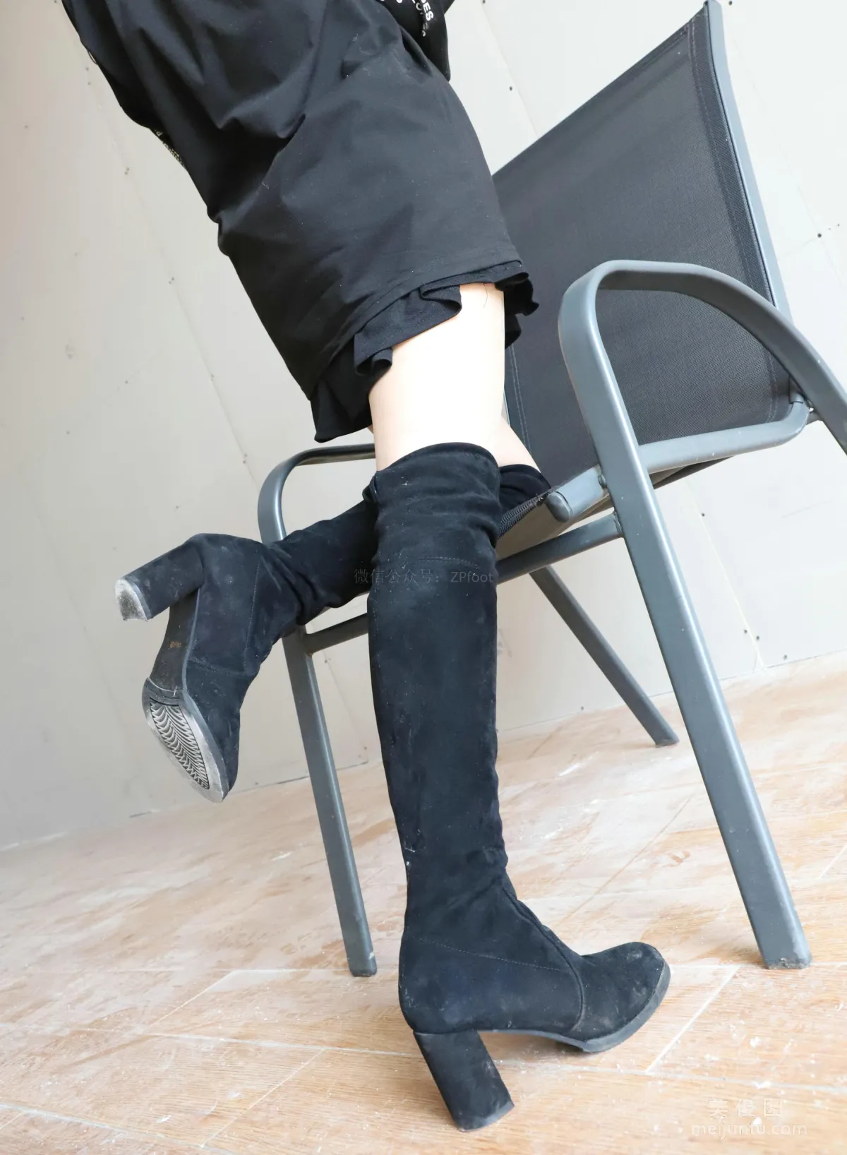 [山茶攝影LSS] NO.075 肉絲長靴 寫真套圖 7