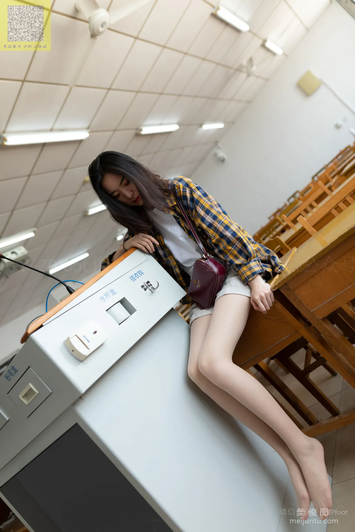 [山茶攝影LSS] NO.123 學妹綿襪肉絲 寫真套圖 65