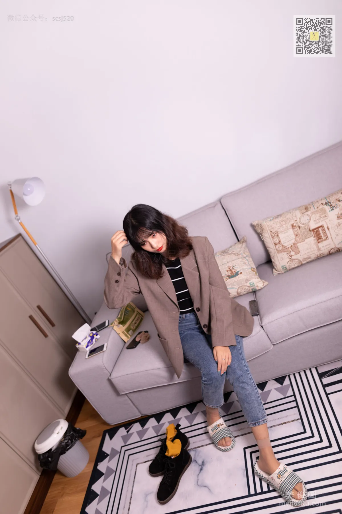 [山茶攝影LSS] NO.278 婷婷 - 絲襪棉襪哪個是你最愛 28