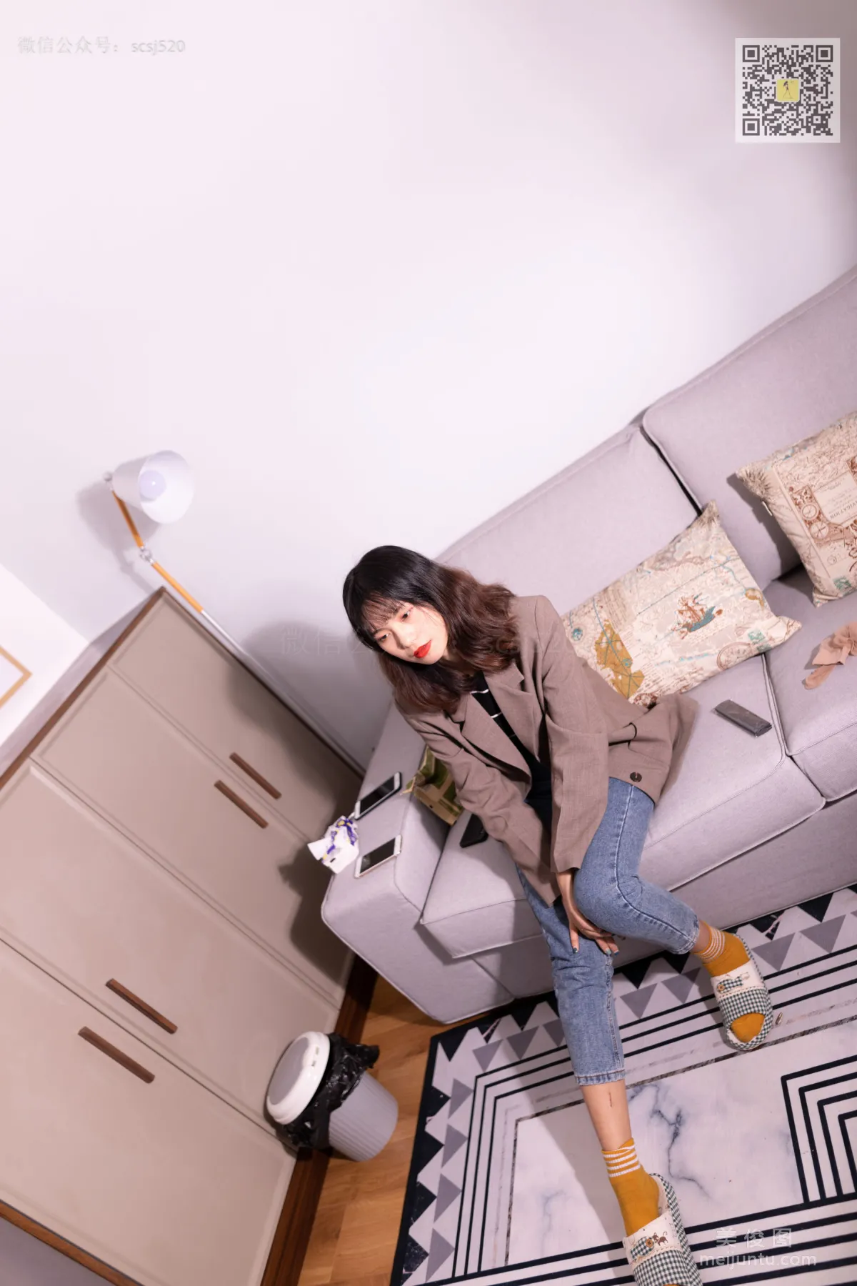 [山茶攝影LSS] NO.278 婷婷 - 絲襪棉襪哪個是你最愛 1