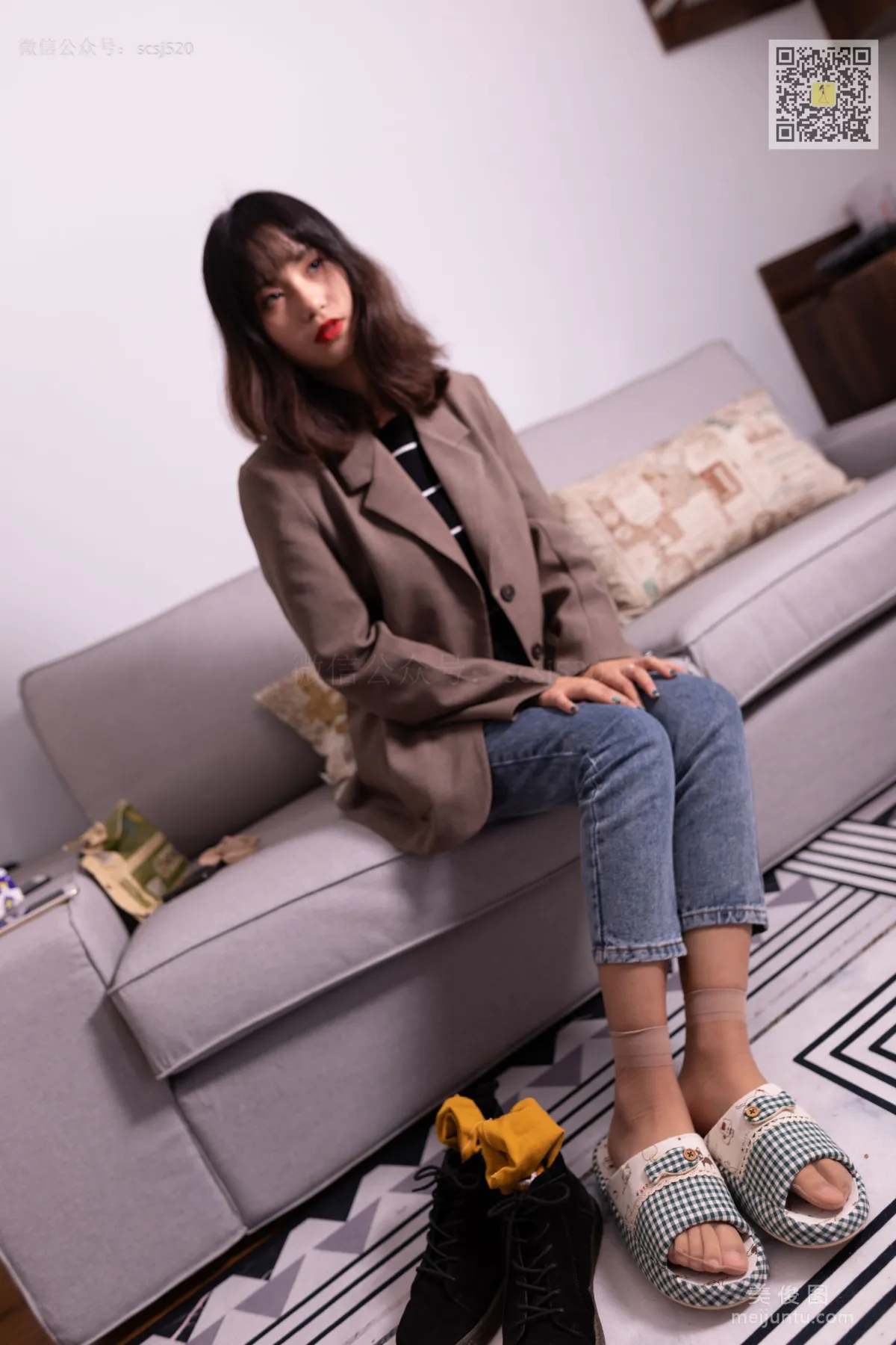 [山茶攝影LSS] NO.278 婷婷 - 絲襪棉襪哪個是你最愛 30