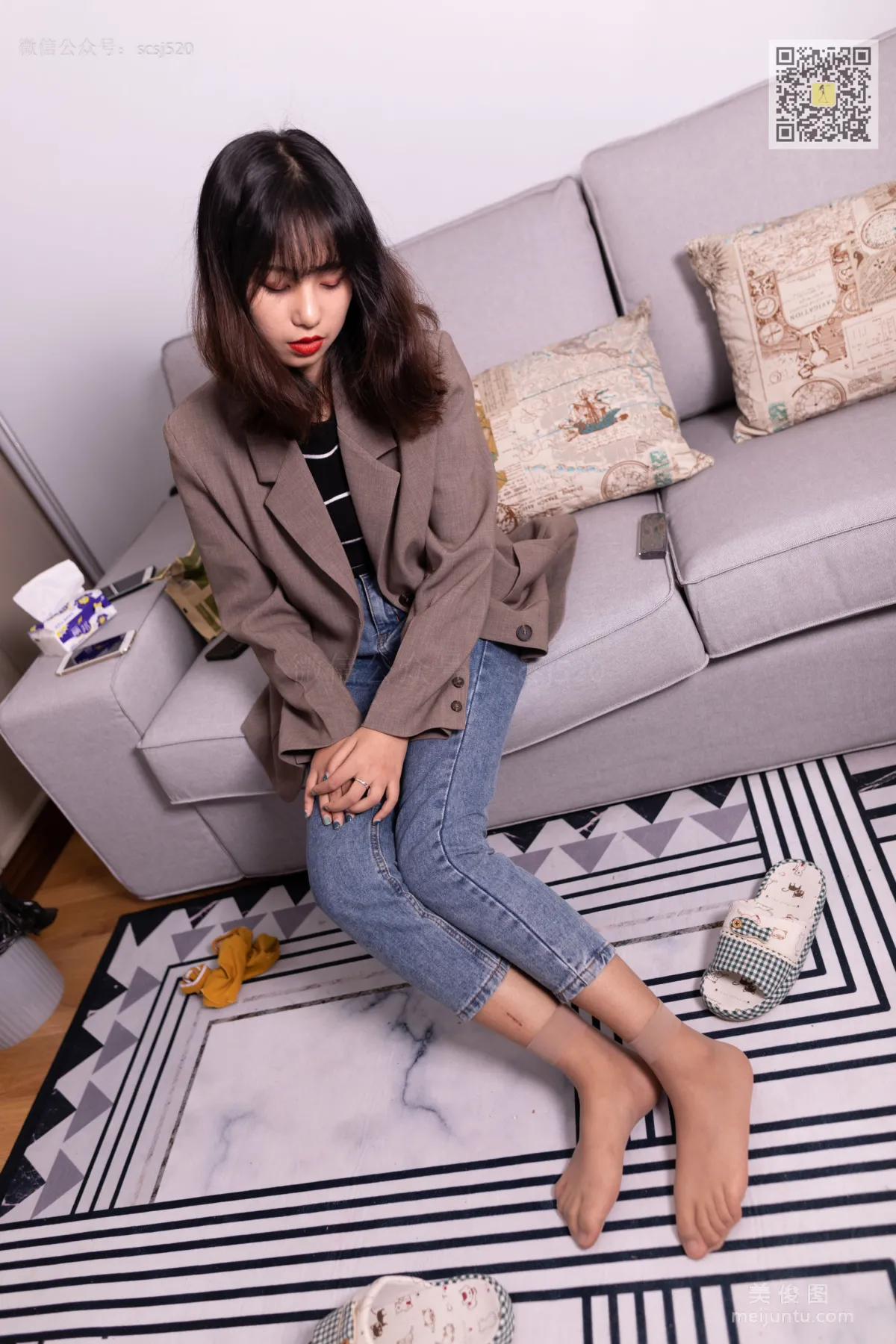 [山茶攝影LSS] NO.278 婷婷 - 絲襪棉襪哪個是你最愛 24