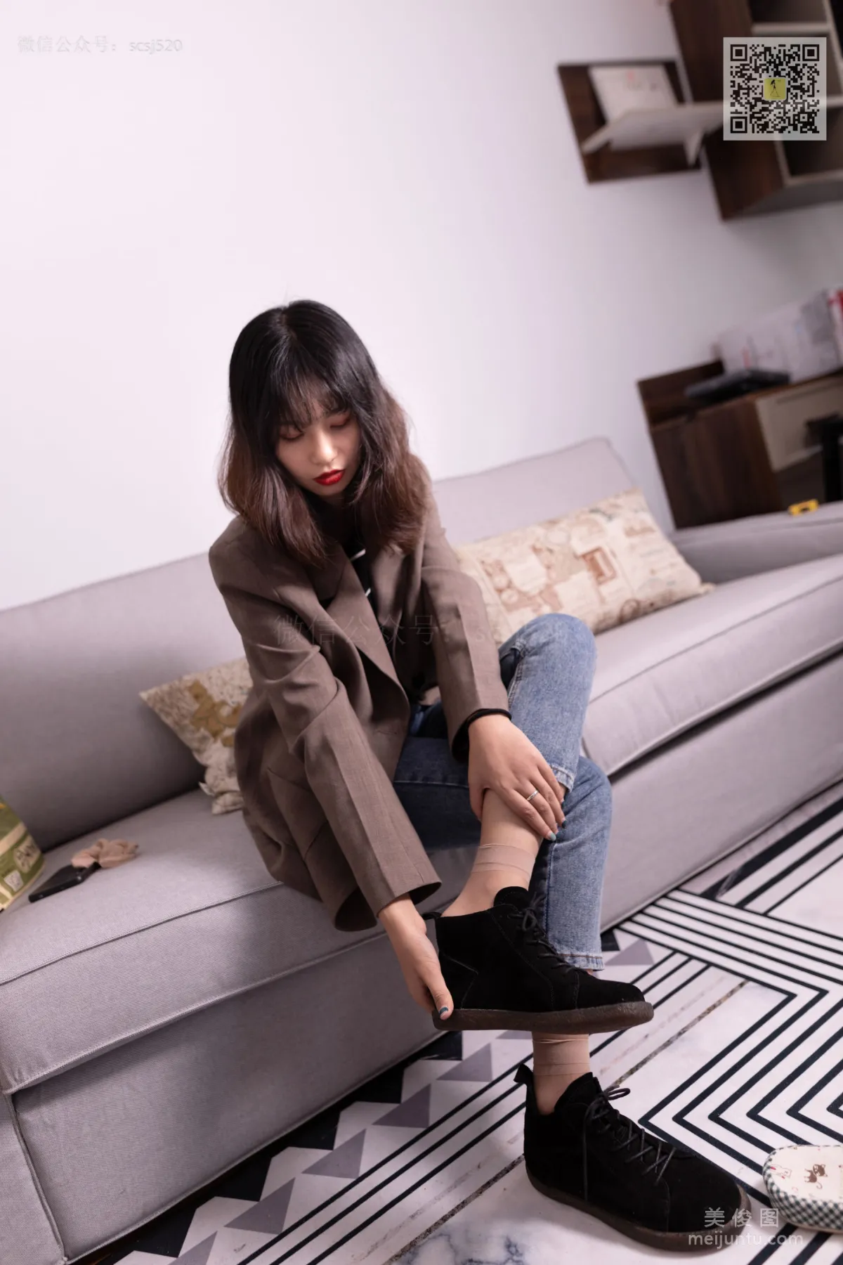 [山茶攝影LSS] NO.278 婷婷 - 絲襪棉襪哪個是你最愛 44