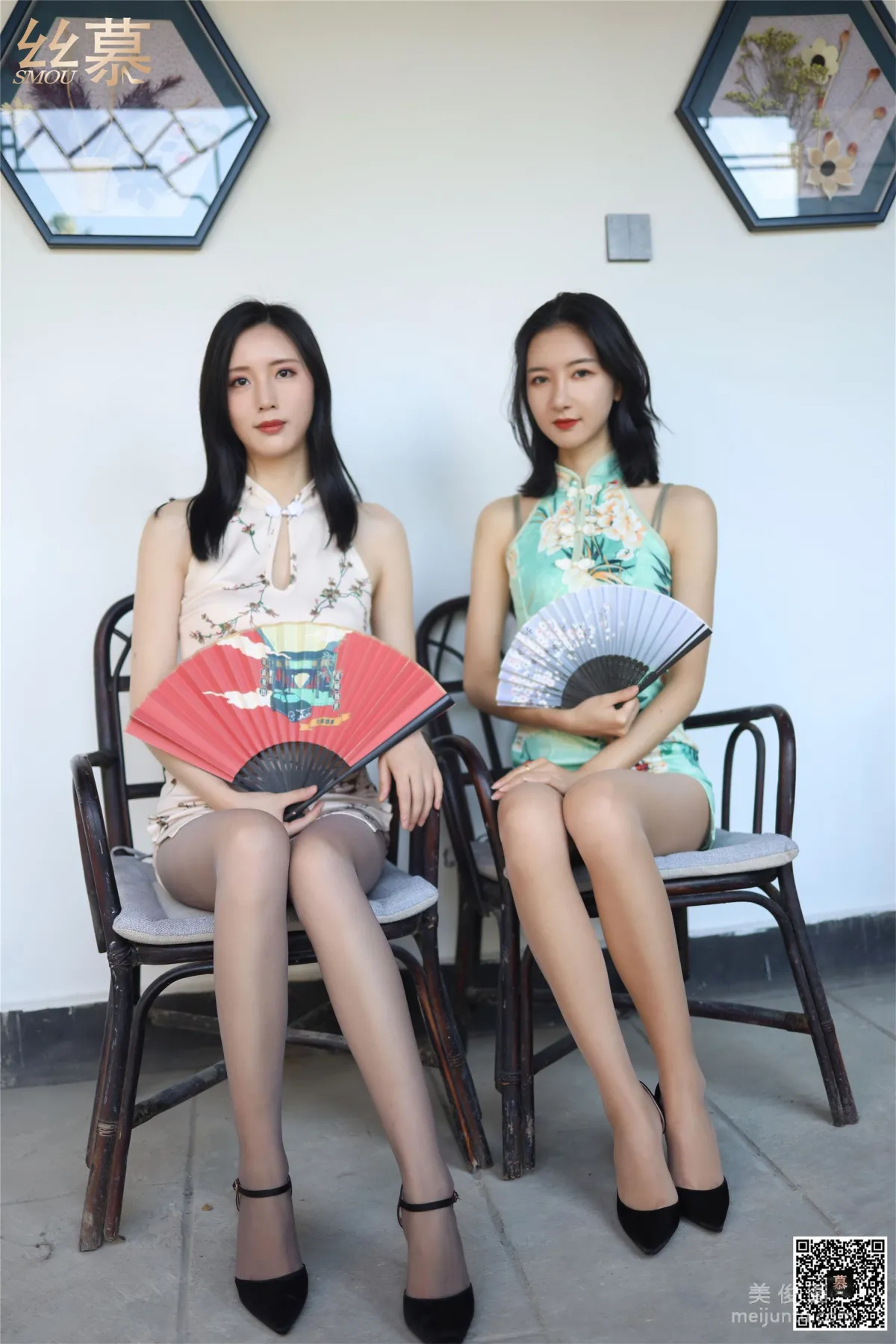 [丝慕] SM291 天天一元 茗茗&紫宁《大姨太和二姨太》56