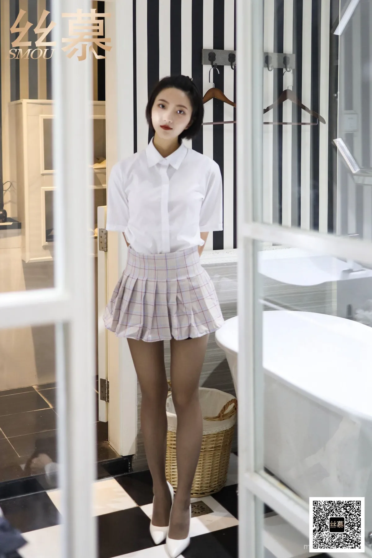 [絲慕] SM418 佳佳 《JK格子百褶裙》 57