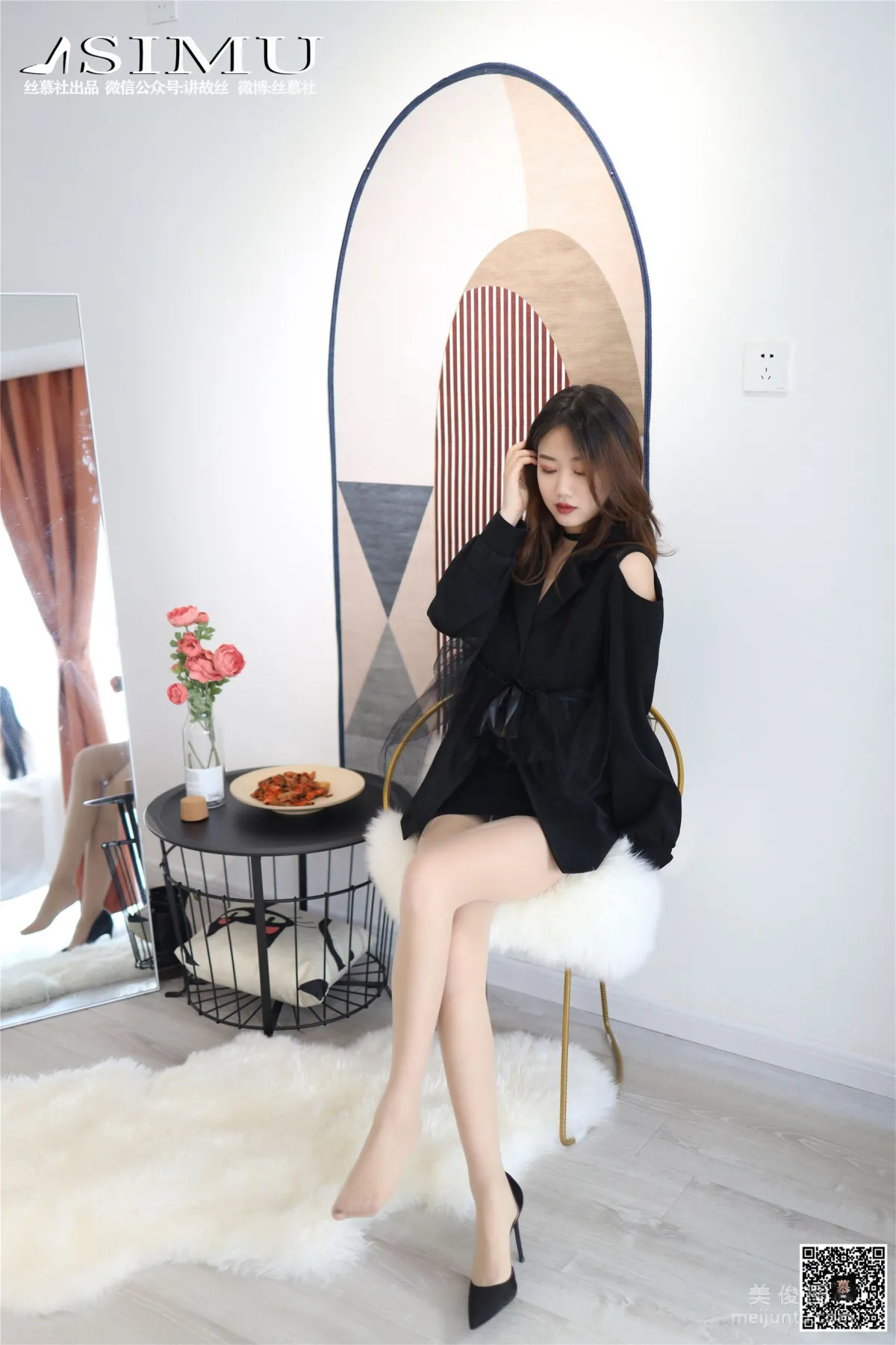 [丝慕] 特写集TX018 米朵 《经典的肉丝》44